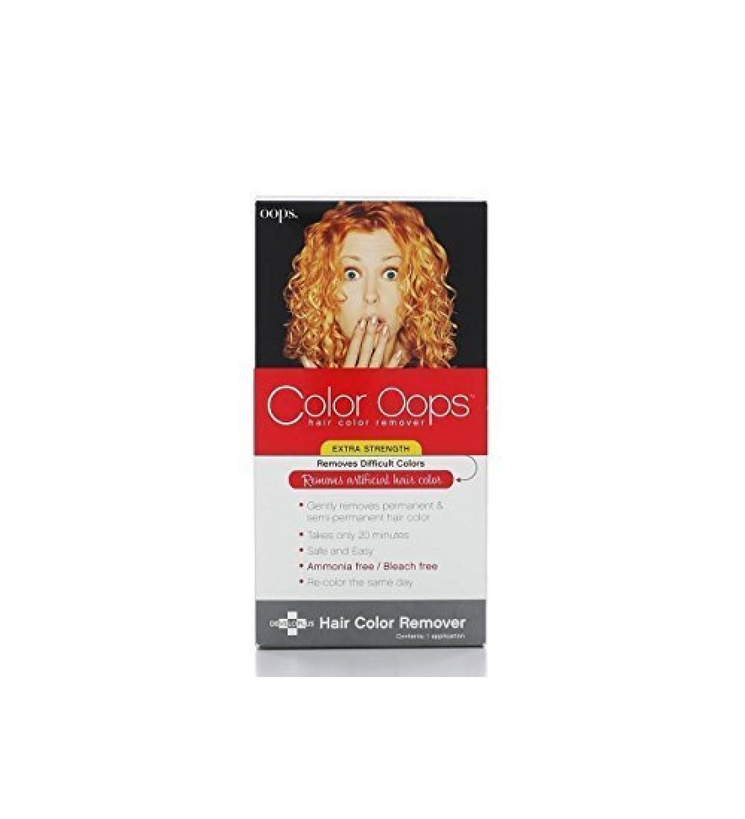 Color Oops Hair Color Remover Extra Strength 1 Application (1PCS)