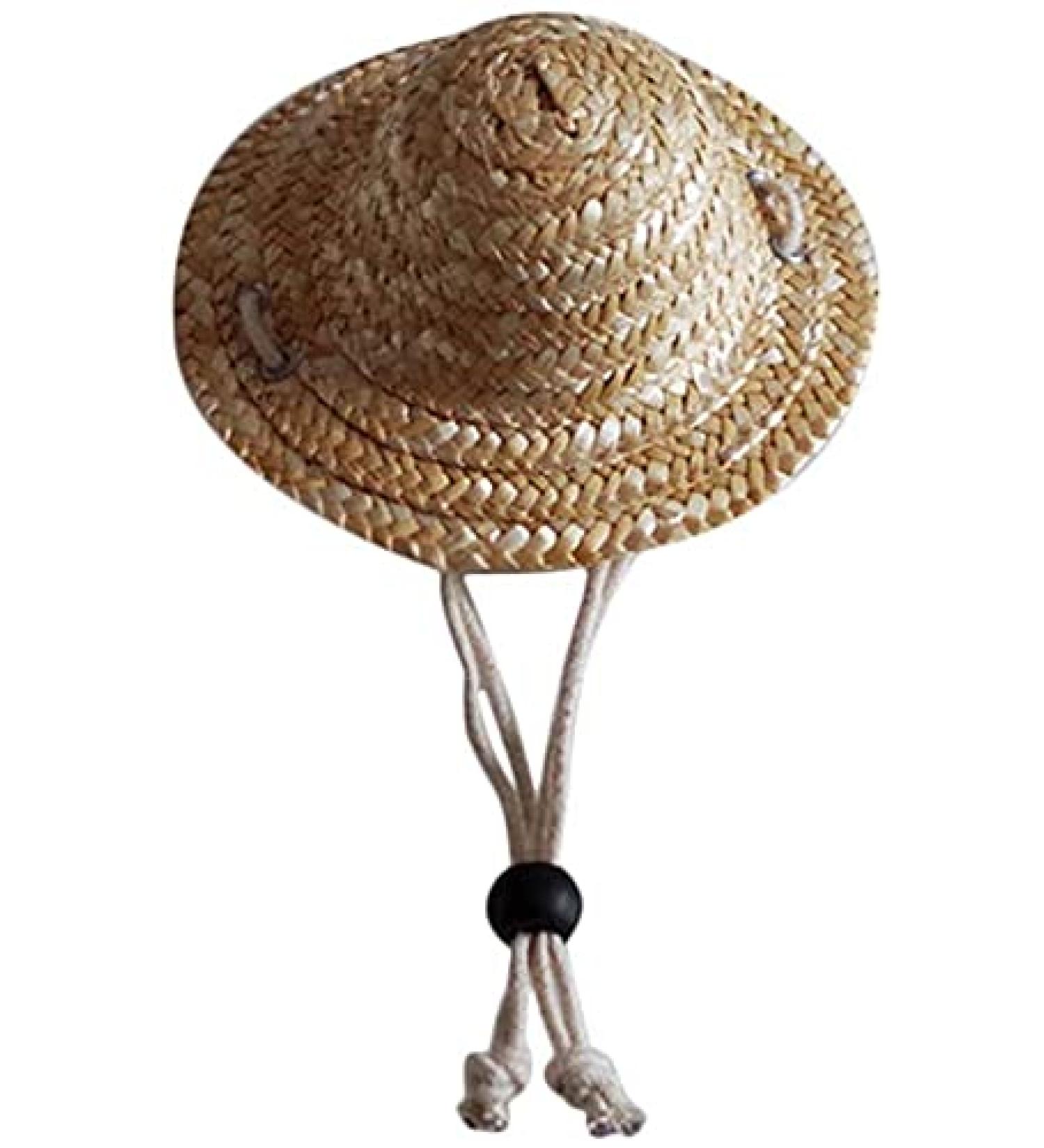 Shop U-M Pet Dog & Cat Straw Hat | Durable Bauer Style Costume | 14cm x 14cm - Buy Online on GoSupps.com