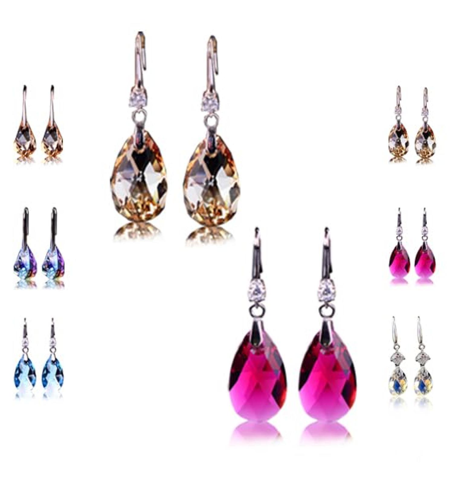 Quartz Stone Lymphatic Magnetic Therapy Earrings Lymphvity Germanium Earrings Lymphatic Drainage Slimming Earrings Lymphvity Magnetic Therapy Earrings Lymphatic Drainage Earrings (2Pairs-E) - Buy Online on GoSupps.com