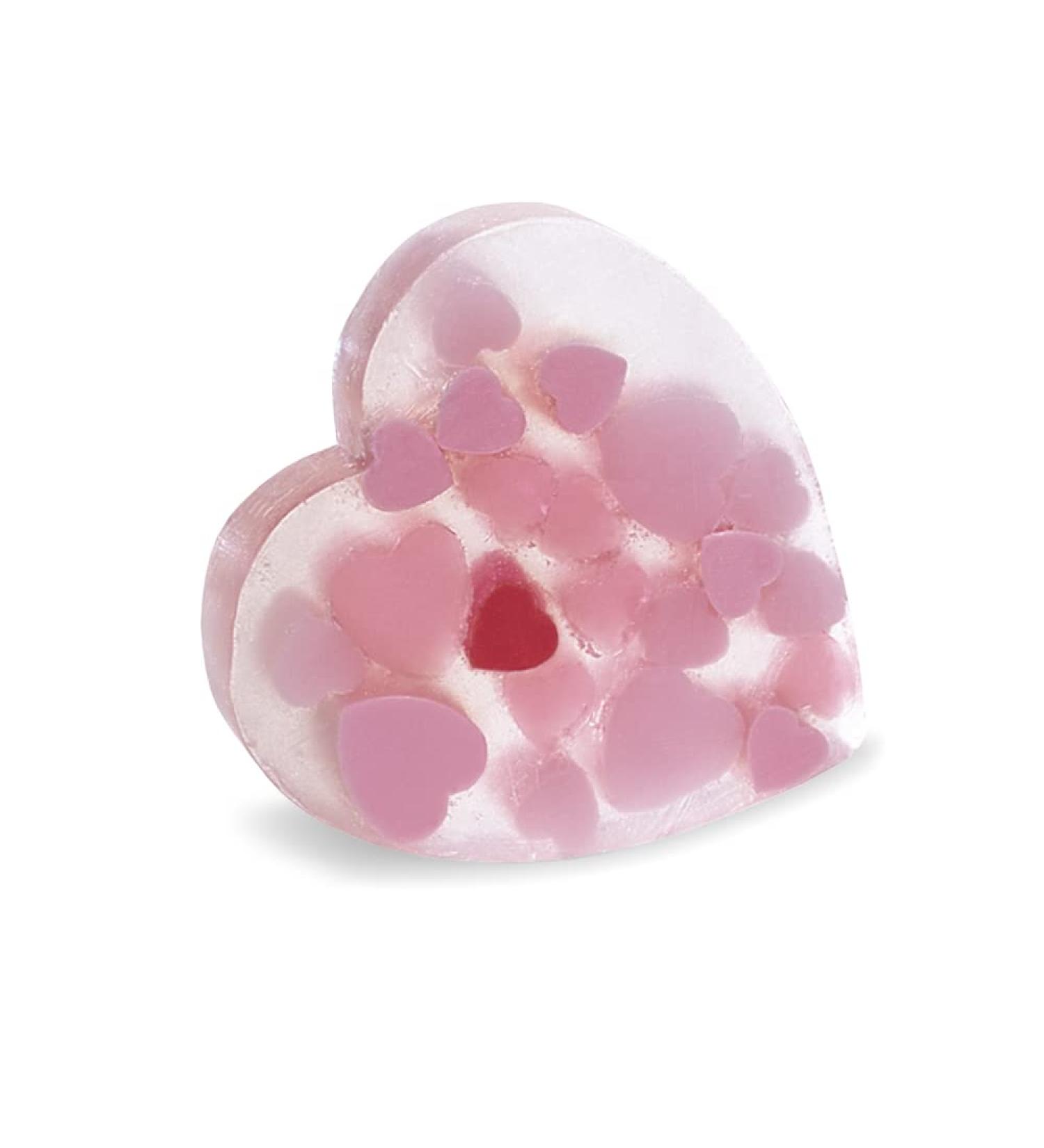 Primal Elements Glycerin Bar Soap | Vegan & Gluten Free Valentine's Soap for All Skin Types | Heart of Hearts - No Parabens 100% Vegetable Base - Buy Online on GoSupps.com