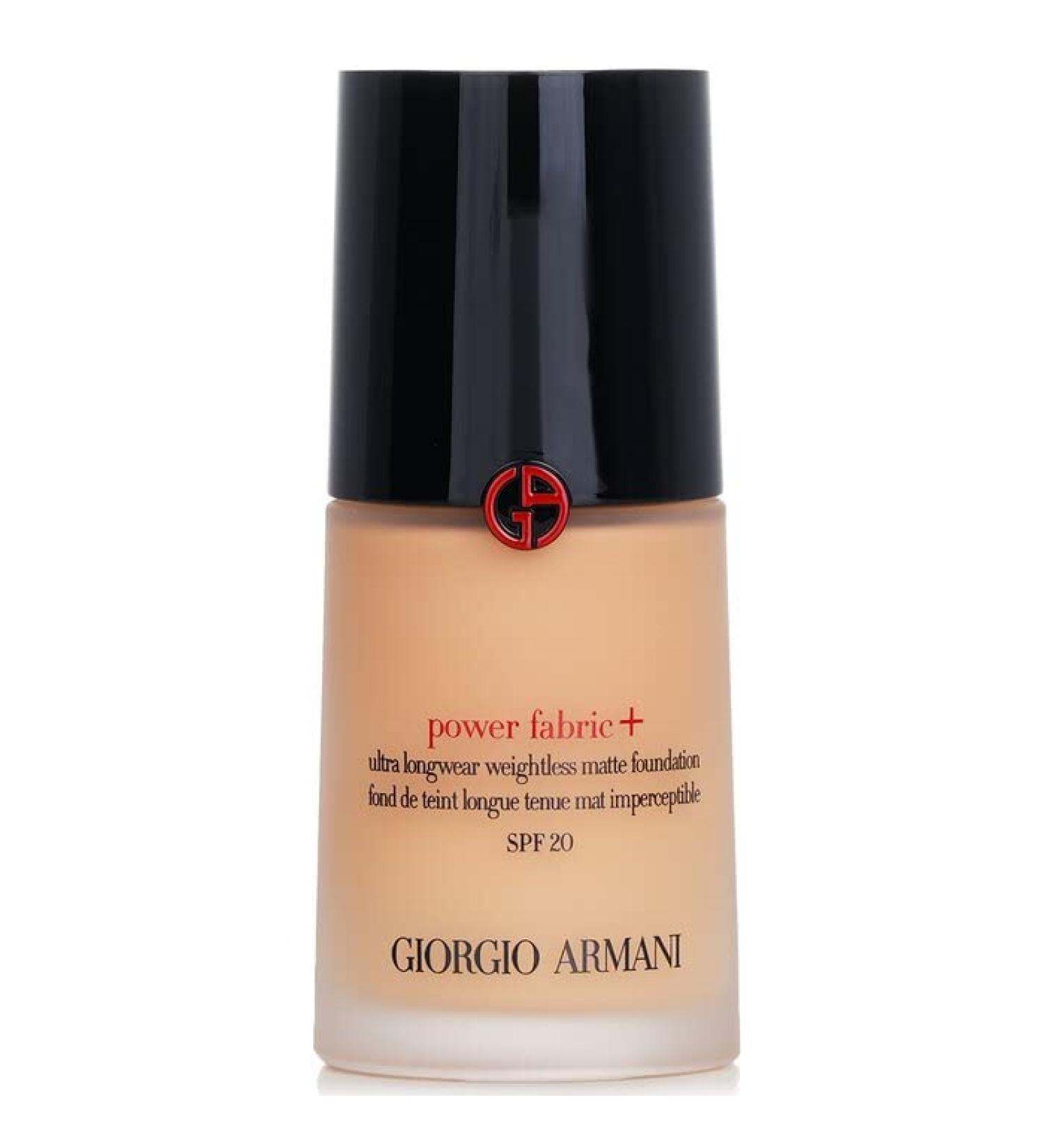 Giorgio Armani Power Fabric + Ultra Longwear Weightless Matte Foundation 5 SPF 20 30 ml / 1 oz