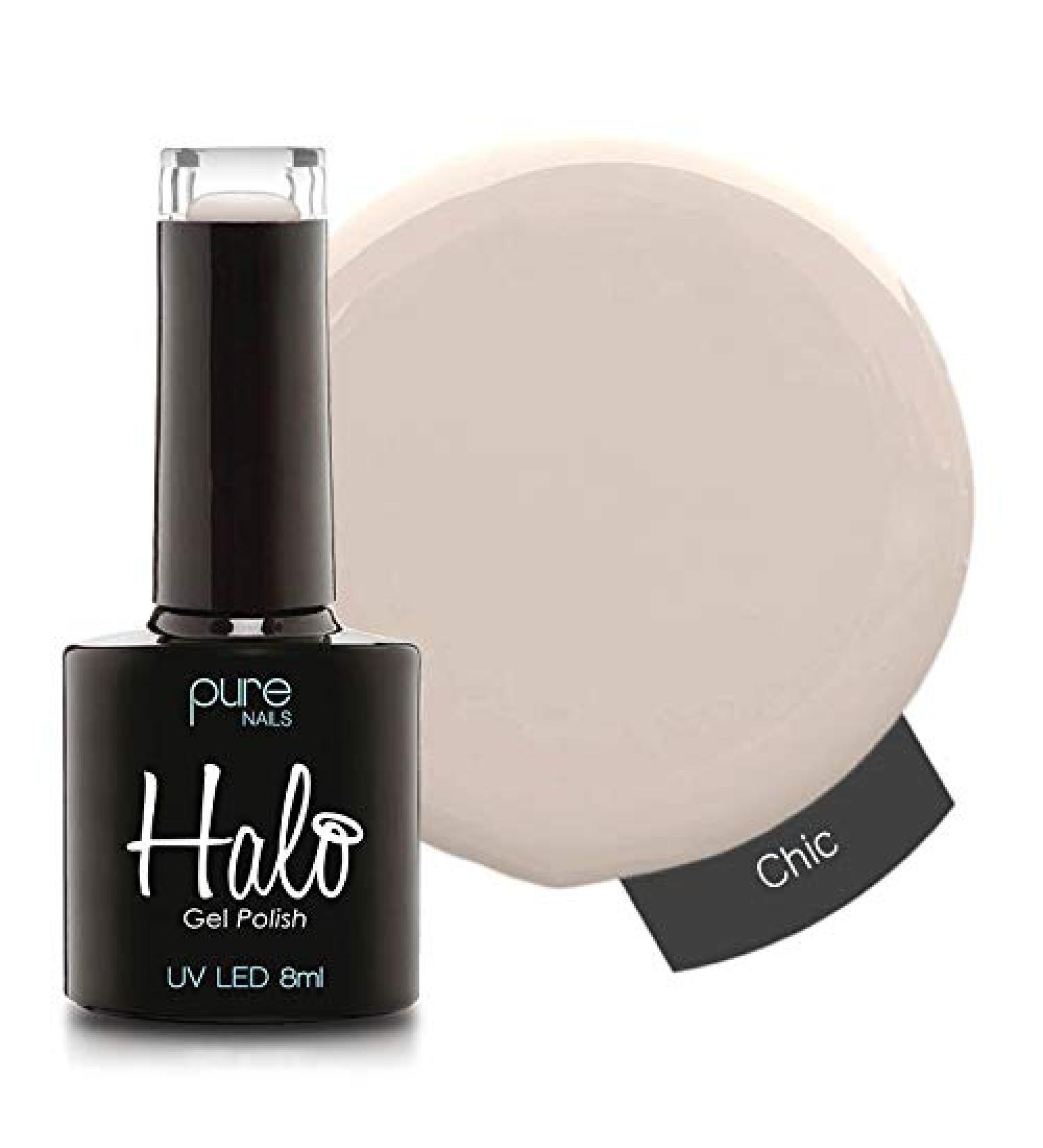 Halo Gel Polish *Full Range 8ml* **CHOOSE YOUR COLOUR(S)** (Chic N2762) Chic N2762 8 ml (Pack of 1)