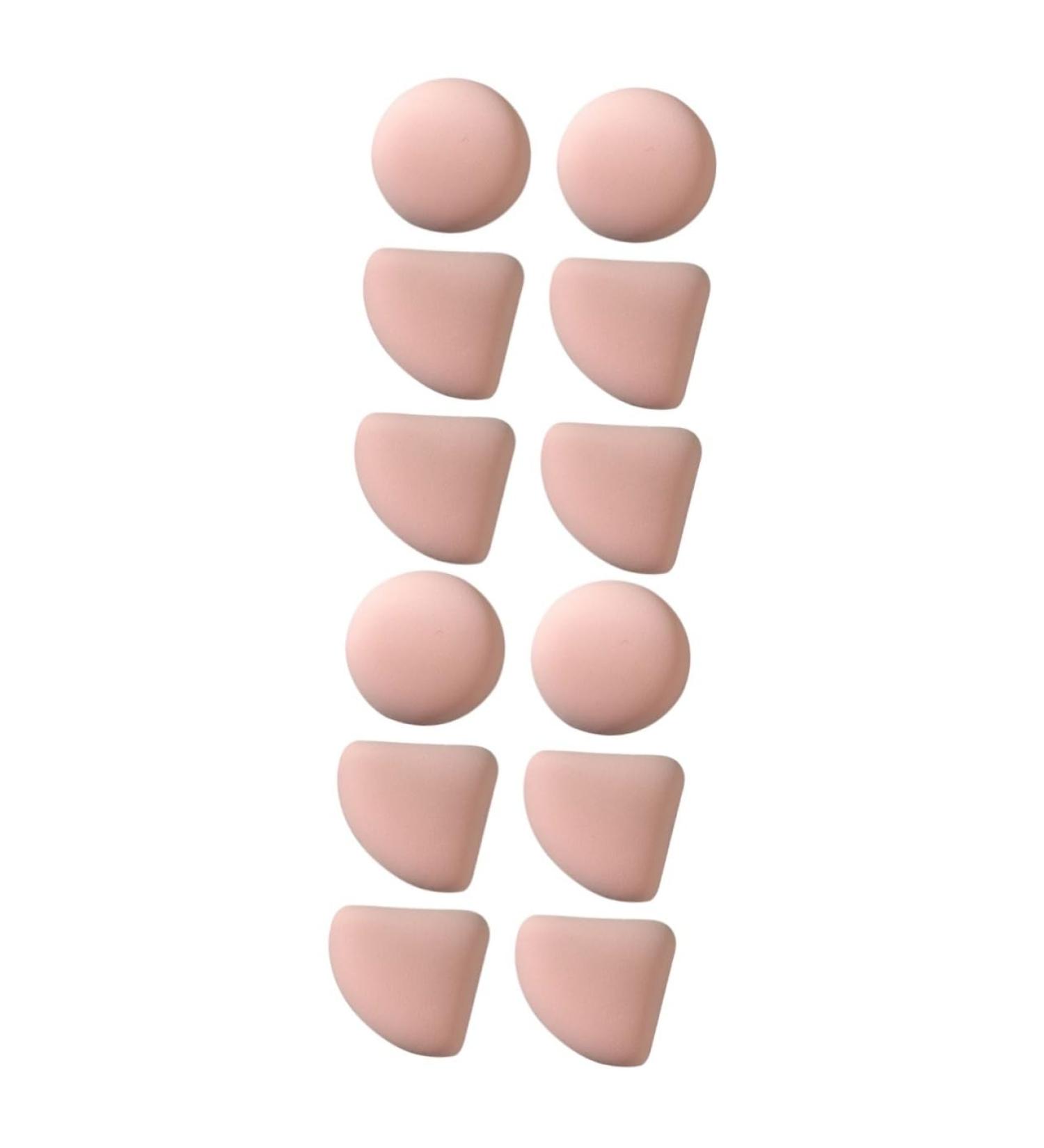 FRCOLOR 12 Pcs Durable Puff Face Sponge Set - Compact & Loose Powder Puffs for Flawless Makeup Application - Travel-Friendly Beauty Essential - Buy Online on GoSupps.com