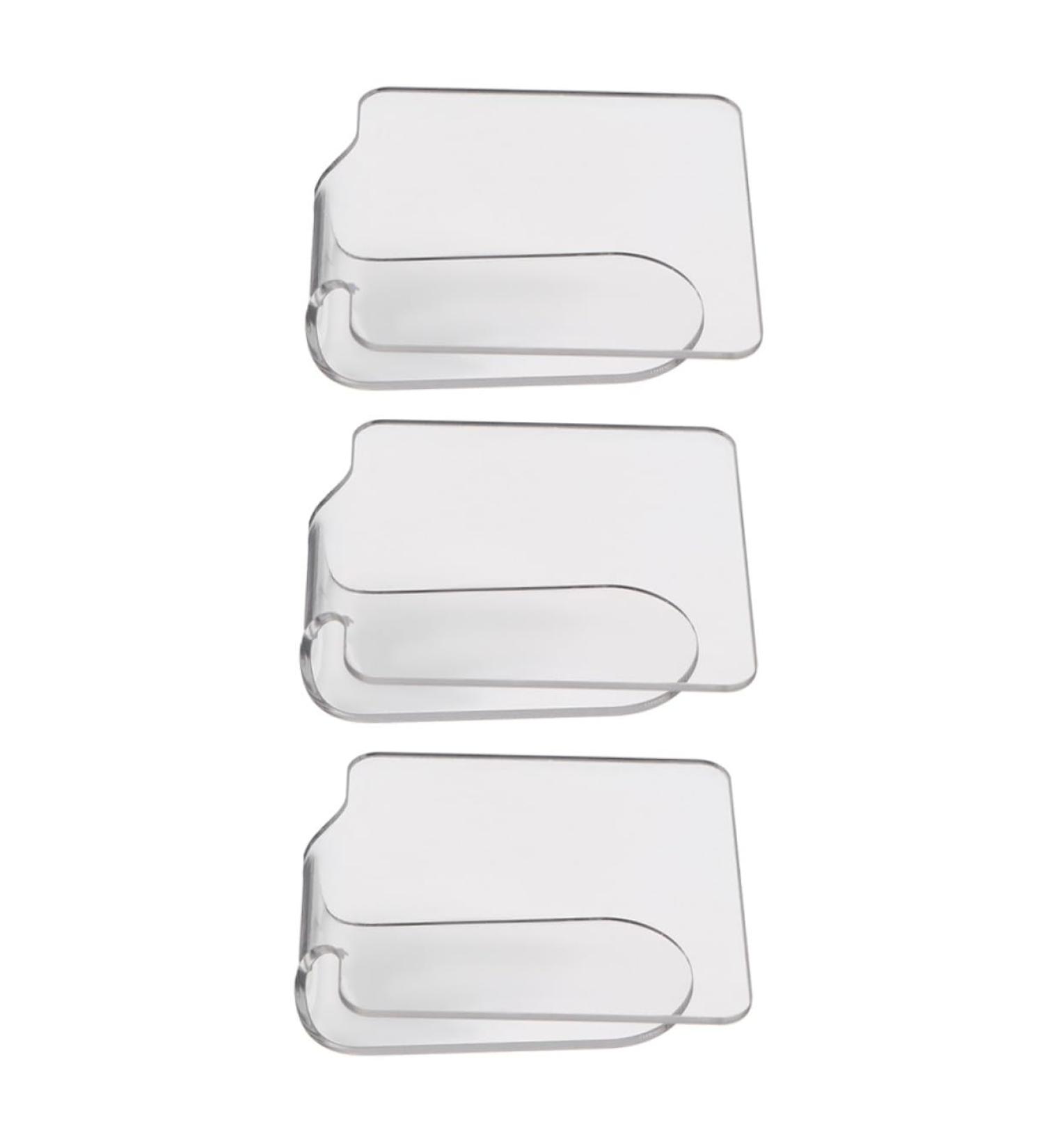 3 pi ces Palette de Manucure Transparente pour Ongles Plateau de M lange Portable et pour et Cosm tiques Plateau Exposition Pratique pour Salon et Voyage - Buy Online on GoSupps.com