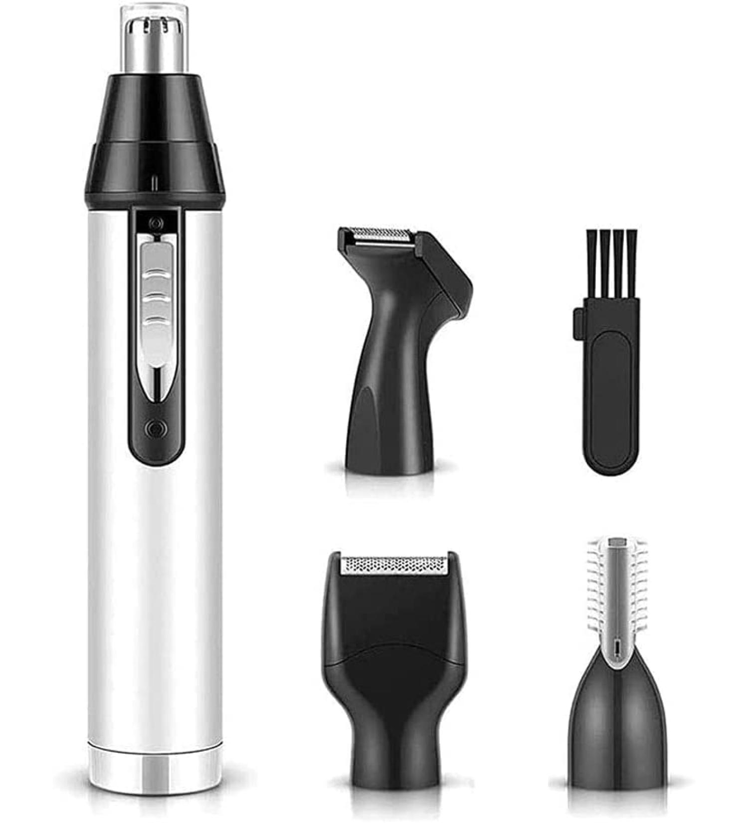 Buy 4-in-1 Electric Ear Nose Hair Trimmer for Men & Women - Waterproof USB Rechargeable Facial Hair Remover - Buy Online on GoSupps.com