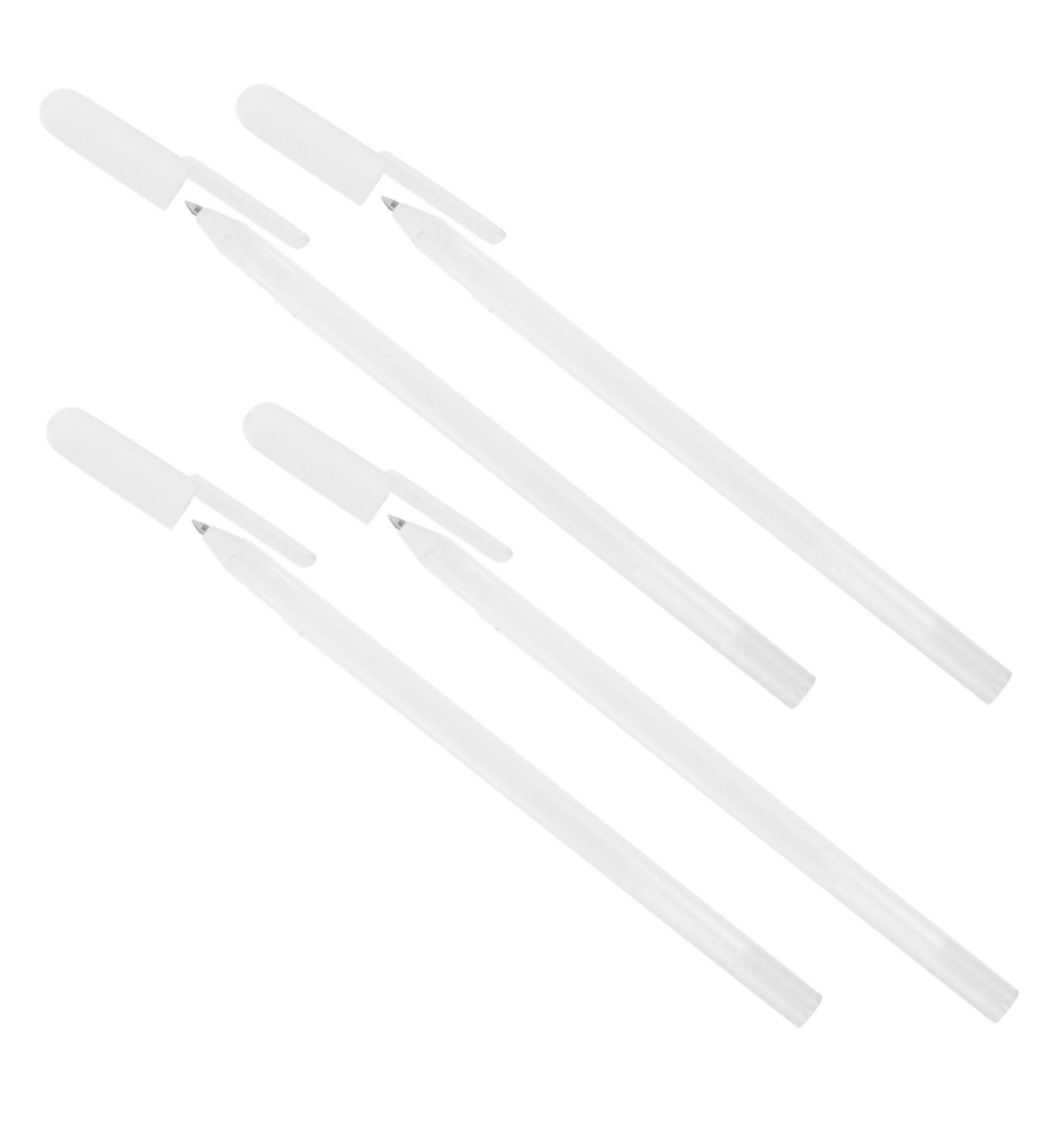  SAFIGLE SAFIGLE 4-Piece Waterproof Permanent Eyebrow Positioning Pen with Smudge-Proof White Suitable for Microblading Lip Contours Tattoo Outlining for Professional Makeup - Buy Online on GoSupps.com