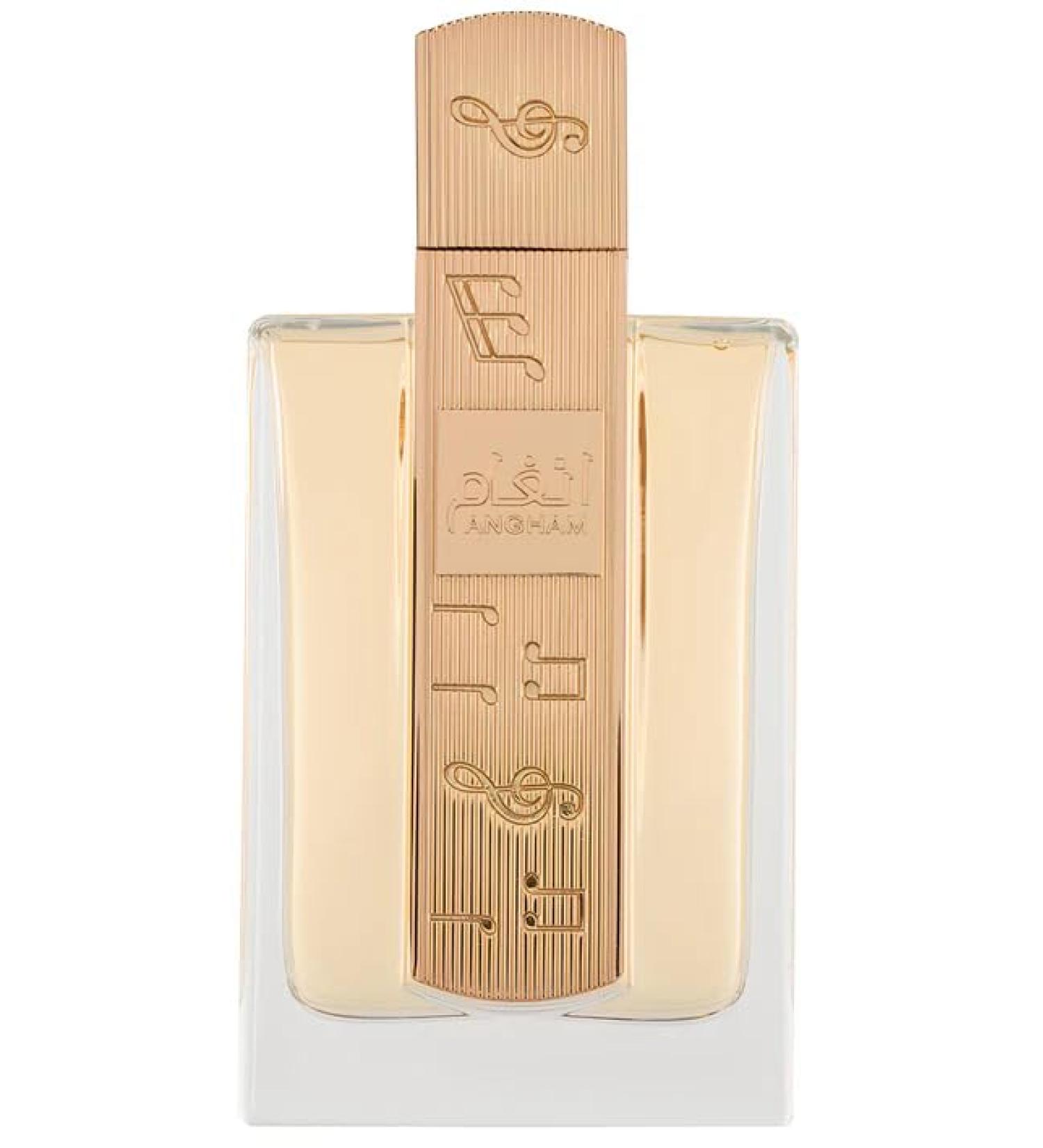 Lattafa Angham Eau de Parfum Spray for Unisex 3.4 Ounce Spicy 3.4 Fl Oz (Pack of 1)