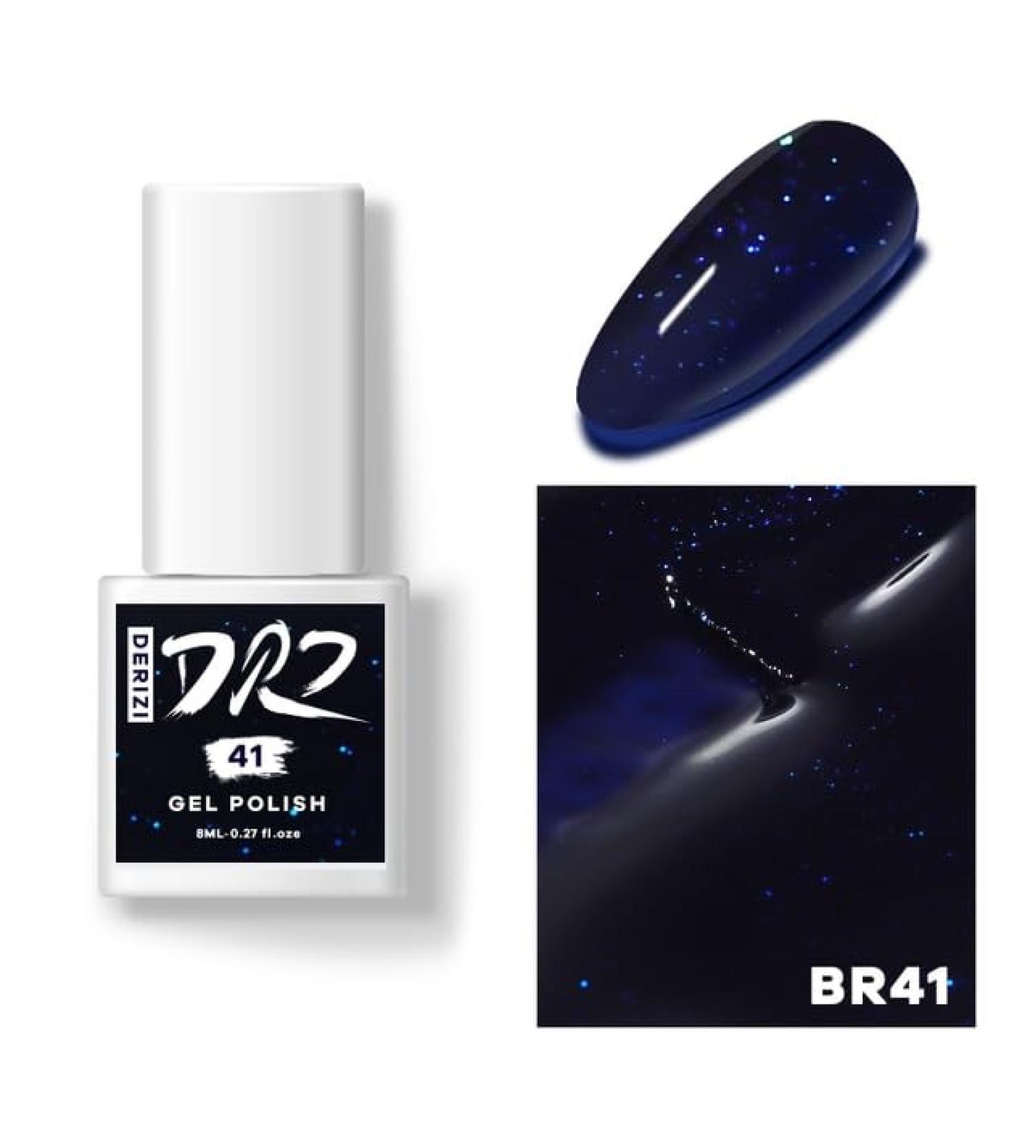 DERIZI 60 Colors Gel Nail Polish Semipermanant Nail Polish Varnish Semi-Permanent Varnish UV Nail Gel Primer Soak Off Nail Art - (Color: BR41-8ml) - Buy Online on GoSupps.com