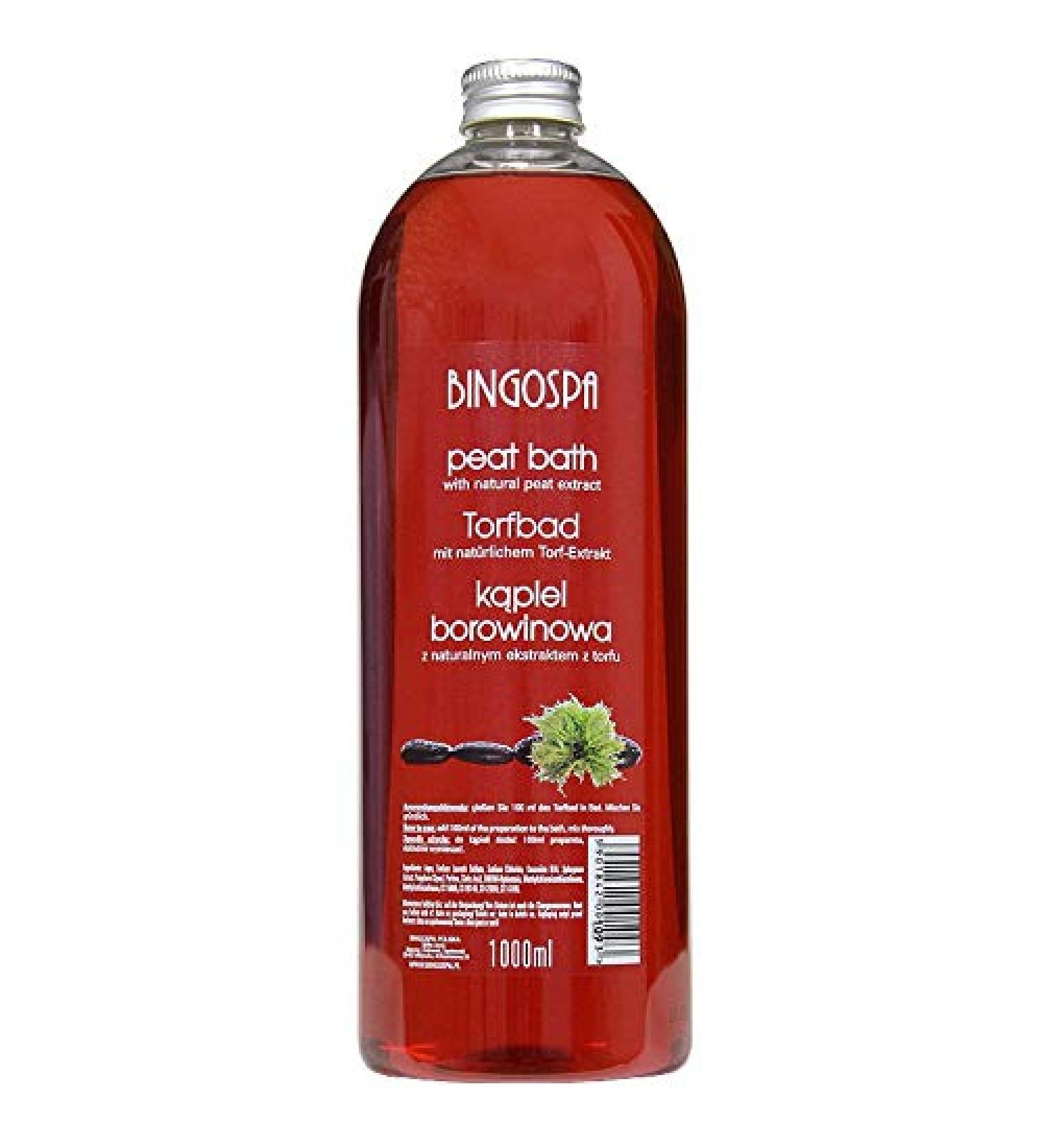 Buy BINGOSPA Anti-Cellulite Peat Bath Foam 1L | Effective Relief for Rheumatic & Degenerative Diseases - International Shipping - Buy Online on GoSupps.com