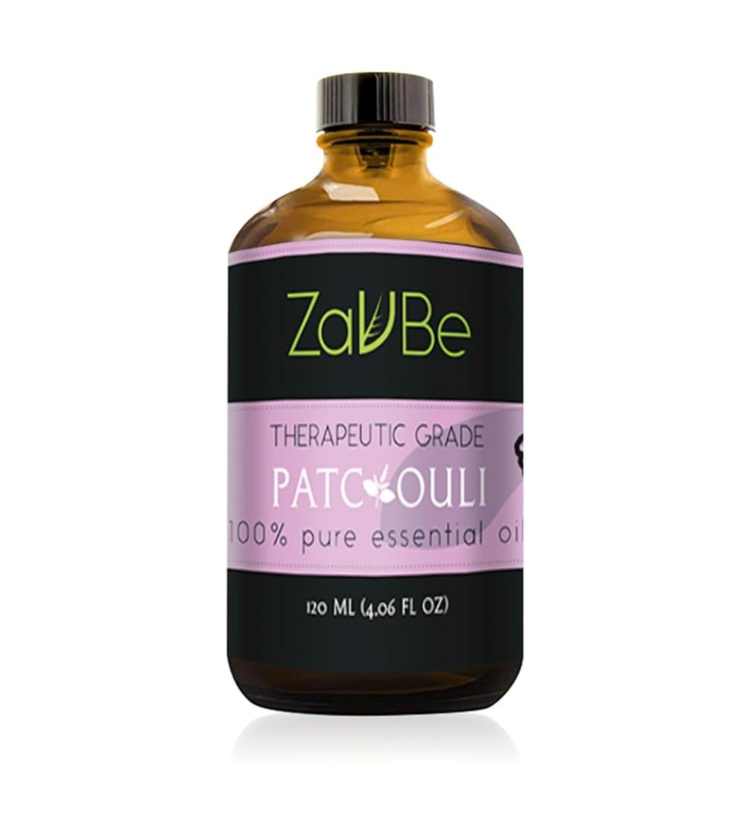 ZAVBE Patchouli Essential Oil (Pogostemon cablin) 100% Pure Natural Therapeutic Grade 120 mL (4 oz) - Buy Online on GoSupps.com