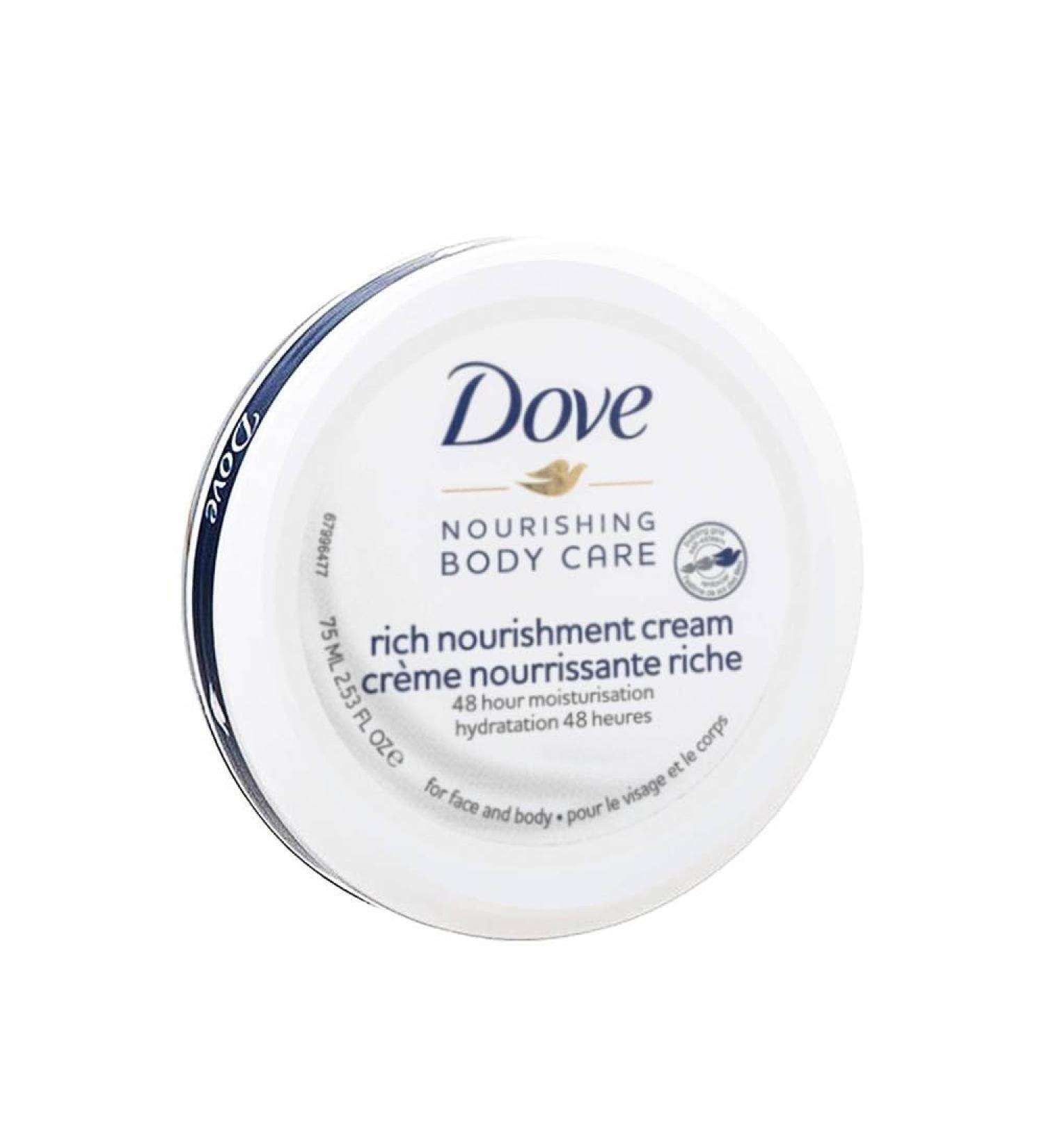 2 x Dove Intensive Rich Care Cream 75ml