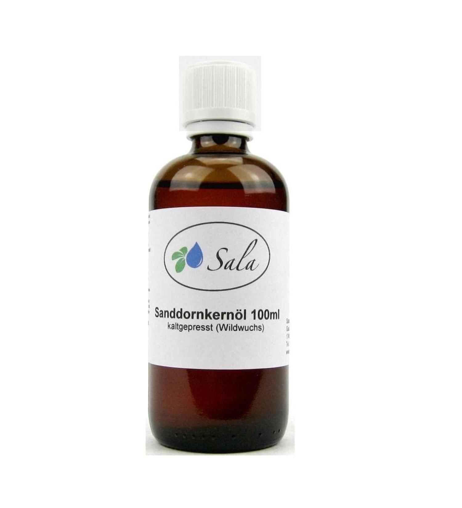 Sala sea buckthorn seed oil cold pressed wild collection (100 ml glass bottle) 100 ml (1 pack)