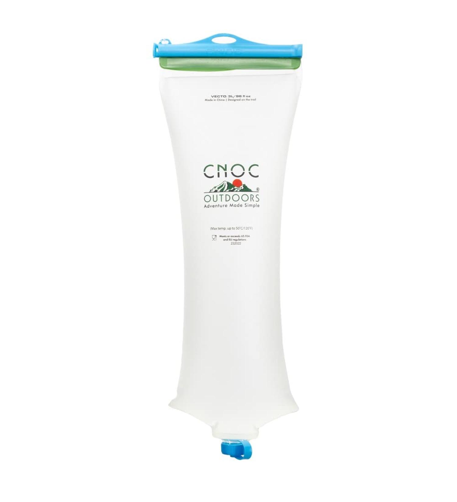 CNOC Outdoors VECTO 3L Water Container, 28mm Thread, Blue