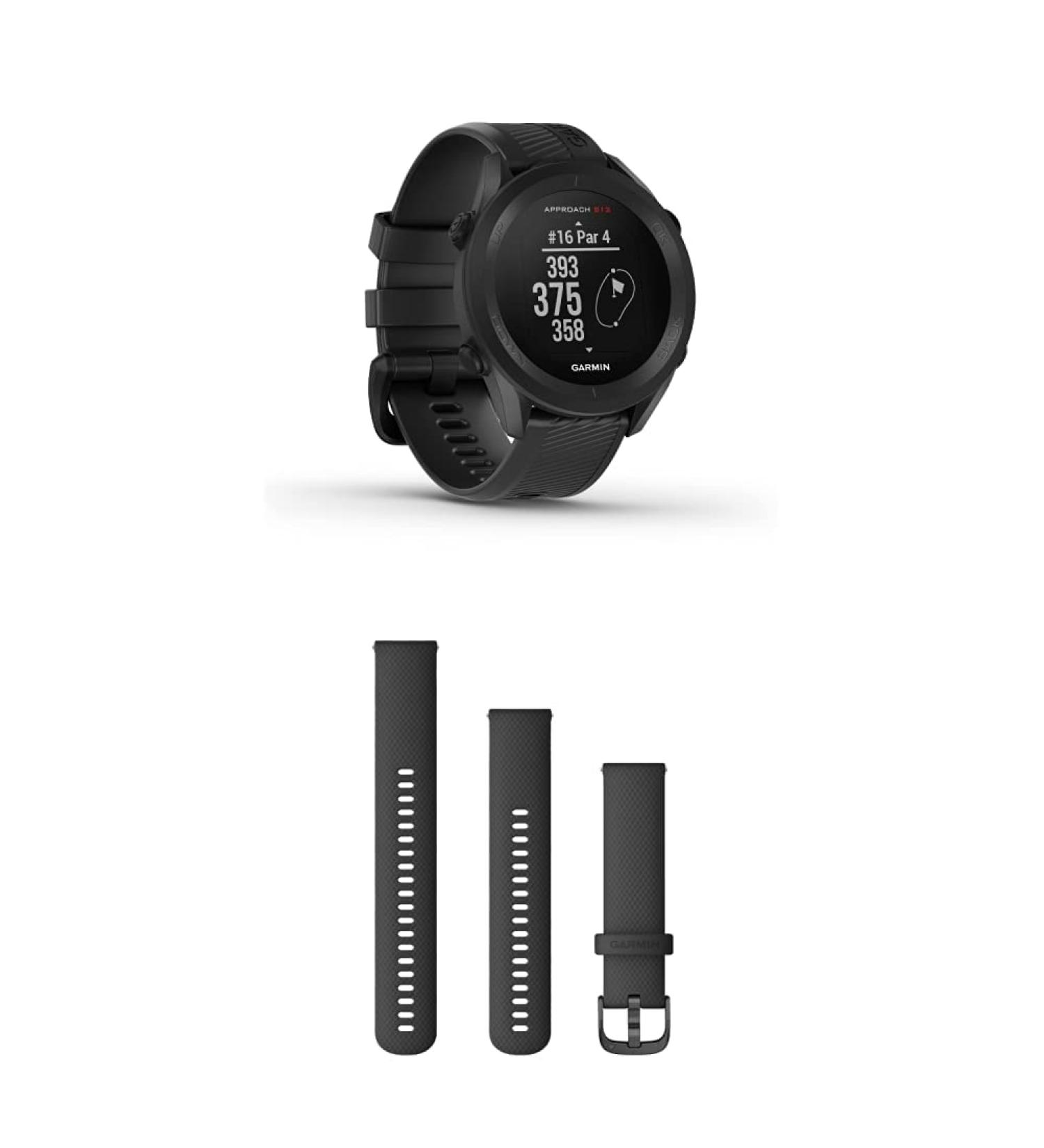Garmin Approach S12 GPS Golf Watch with Quick Release 20mm Strap - Shop Internationally! - Buy Online on GoSupps.com