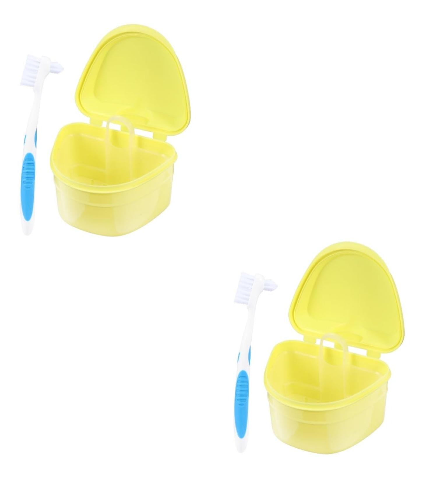 Healeeved 2nd Press Care Box - Travel Prosthesis Suitcase & Accessories for Dentistry Care | Durable Plastic Container & Holder - Buy Online on GoSupps.com