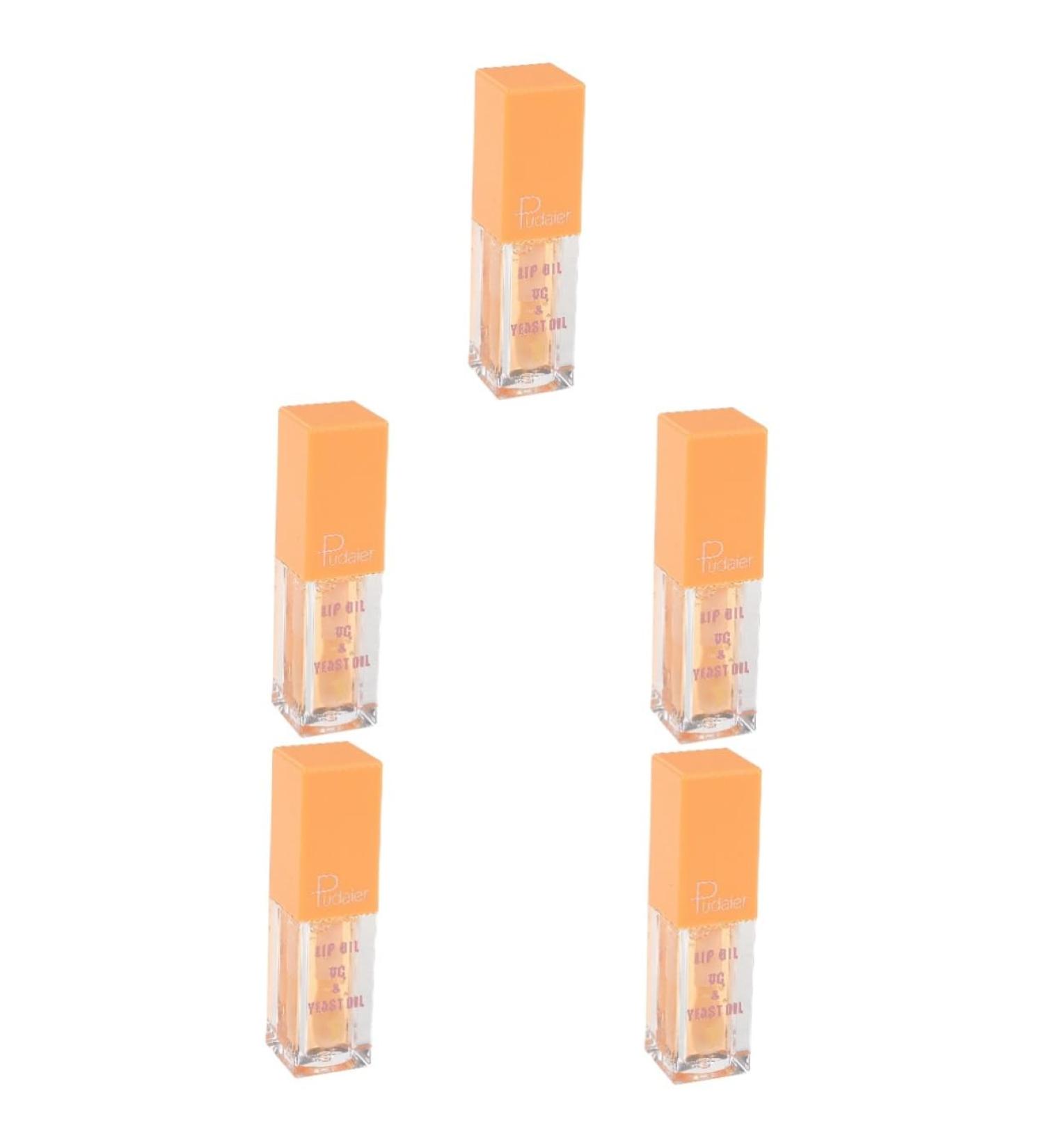 Buy Balacoo 5pcs Fruity Lip Gloss | Korean Plumping Lip Oil & Hydrating Tint for Luscious Lips - Buy Online on GoSupps.com