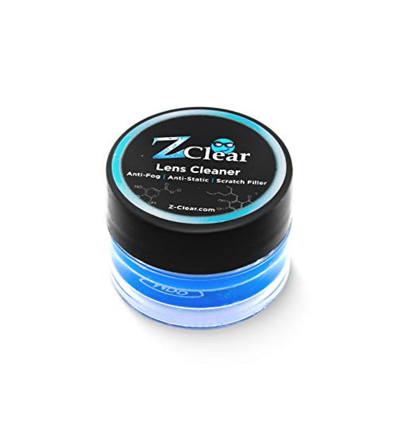 Lens Cleaner & Anti Fog Paste for glasses - 1 Pack, Lens Cleaning & anti fog wax - Fog & Streak Free - Hides Minor scratches - Repels Dust & Dirt - Made in USA - VR 1 Count (Pack of 1)