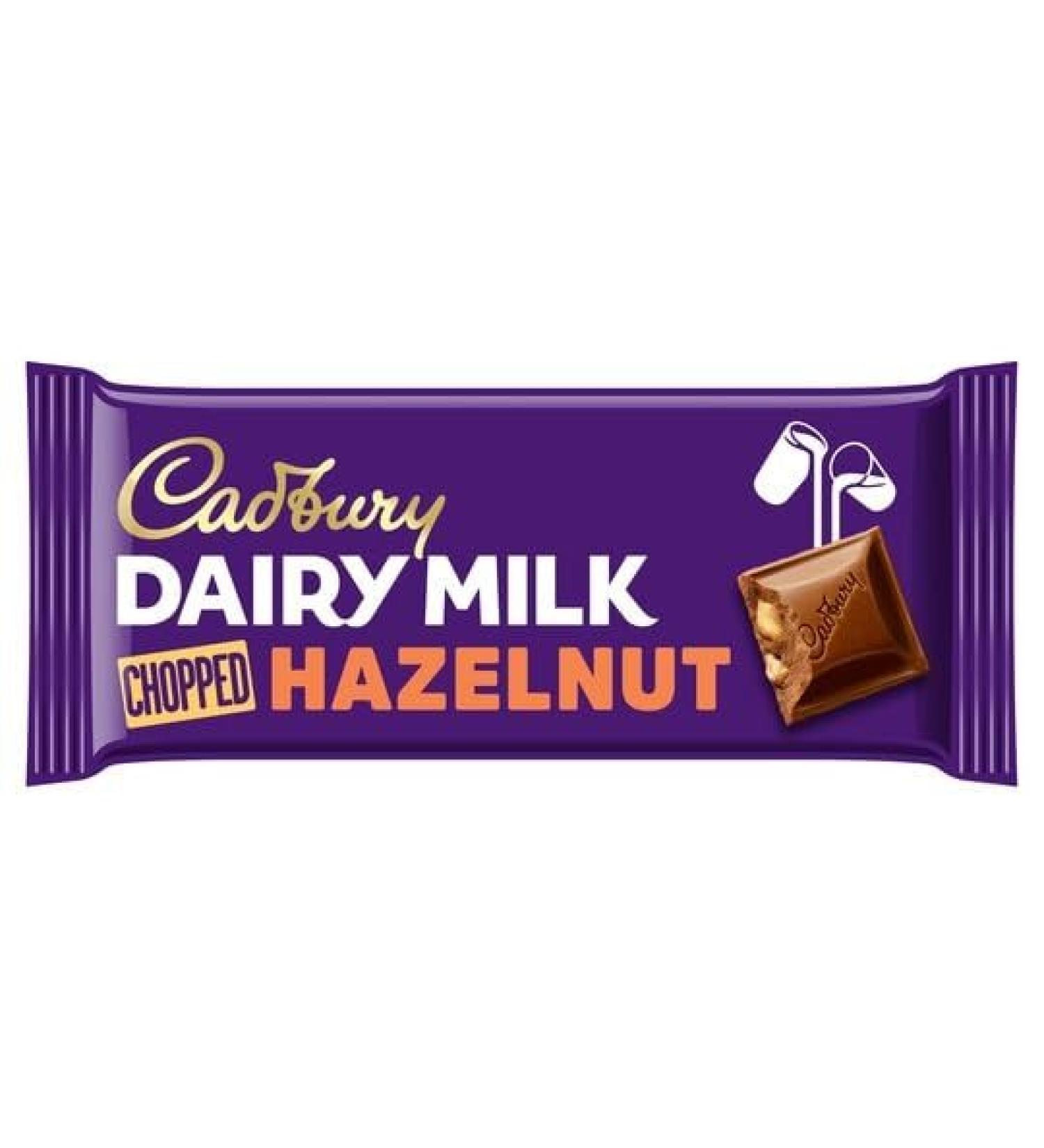 Cadbury Chopped Hazelnut 95g x 22 Bars