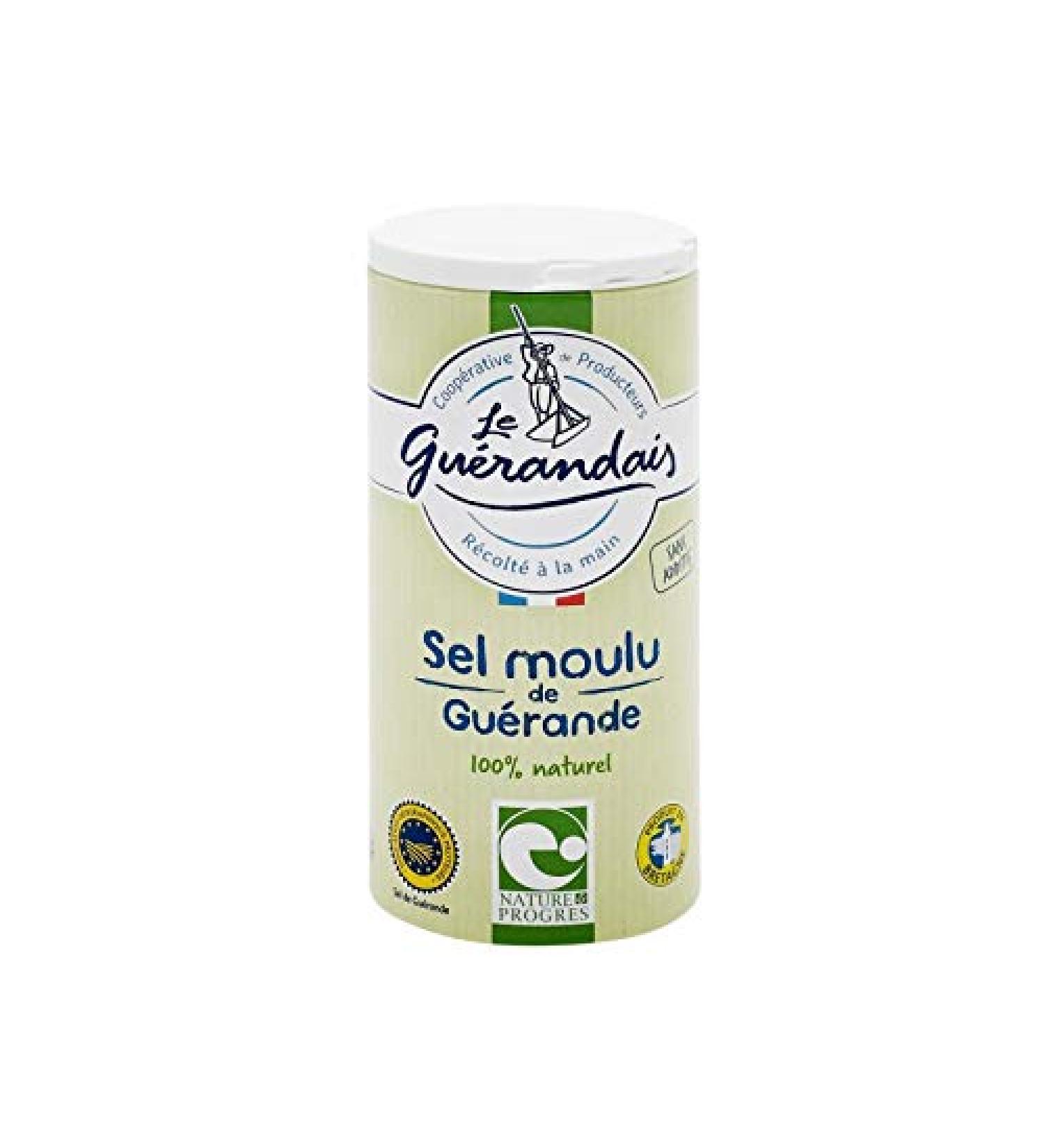 Fine Salt From Guérande Pouring Box 250G | Le Guerandais | (Pack Of 4) | Best Deal