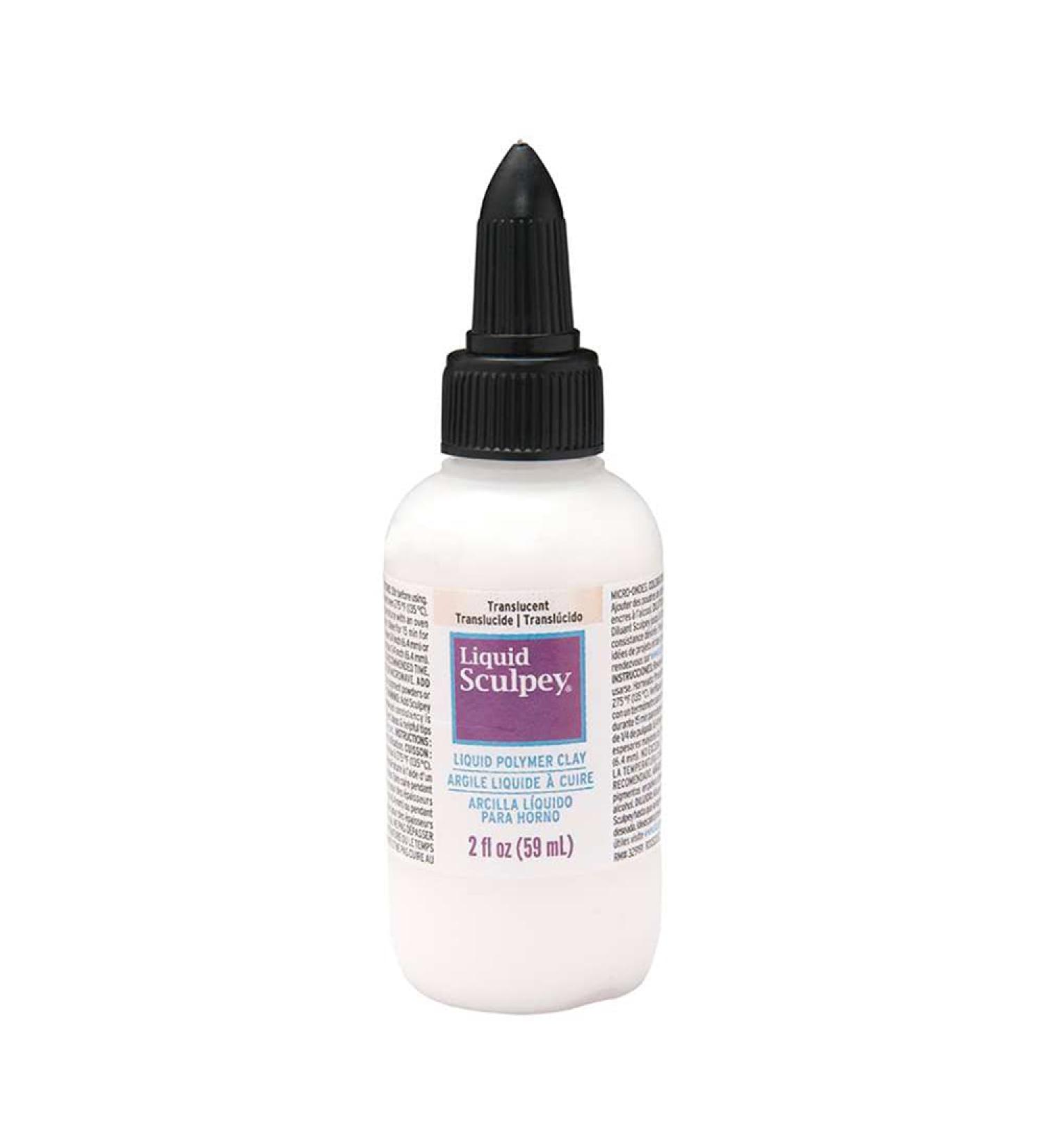 Translucent Liquid Sculpey Polymer Clay - 2 oz. Bottle for Jewelry Making, DIY Projects, Mixed Media, and Home Decor - Ideal for Beginners to Artists - 1 Pack - Buy Online on GoSupps.com