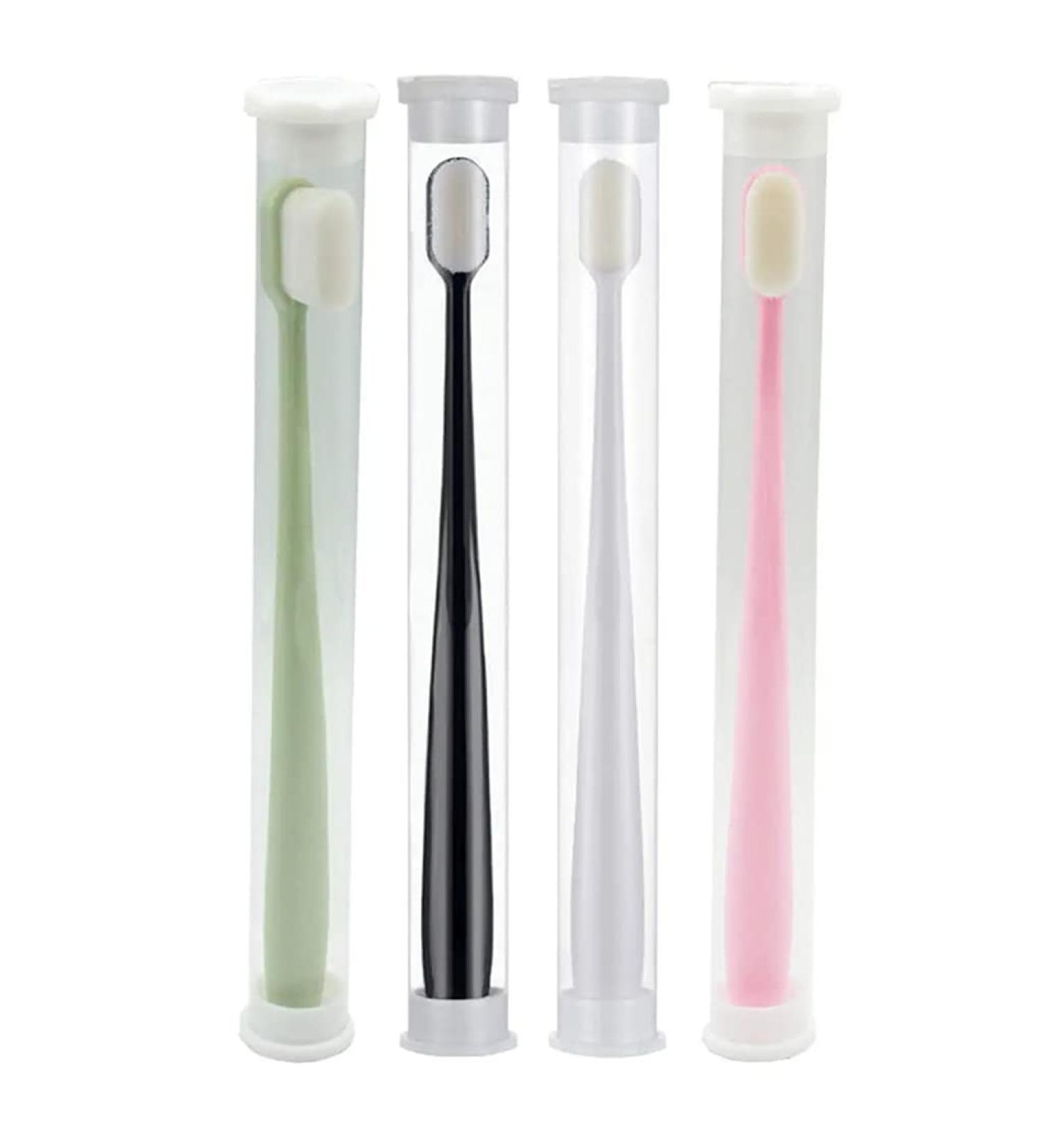 2022 Brevi Nordic Premium Nano Toothbrush - Extra Soft Bristles for Sensitive Gums & Teeth (4PCs) - Ideal for Adults - Buy Online on GoSupps.com