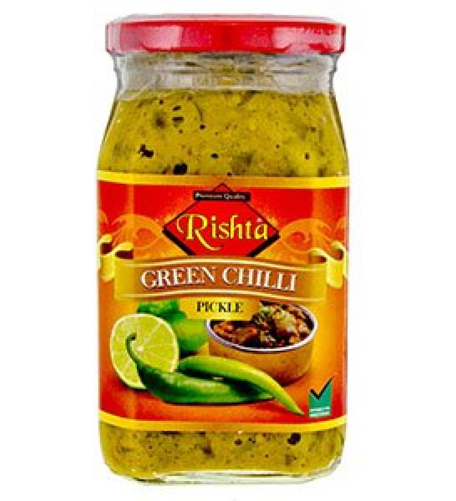 Falconsuperstore Pickle Green Chilli 400g