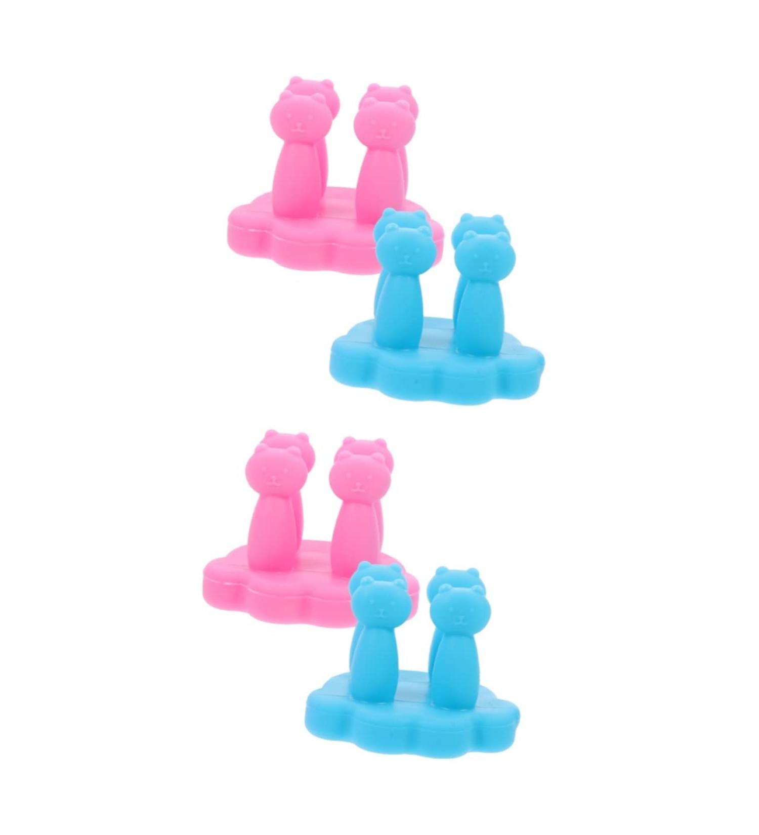 Buy Aboofan Silicone Toothbrush Holder Set - Self-Adhesive Wall Hooks for Travel & Home | Organizer for Razors Towels & More - Buy Online on GoSupps.com