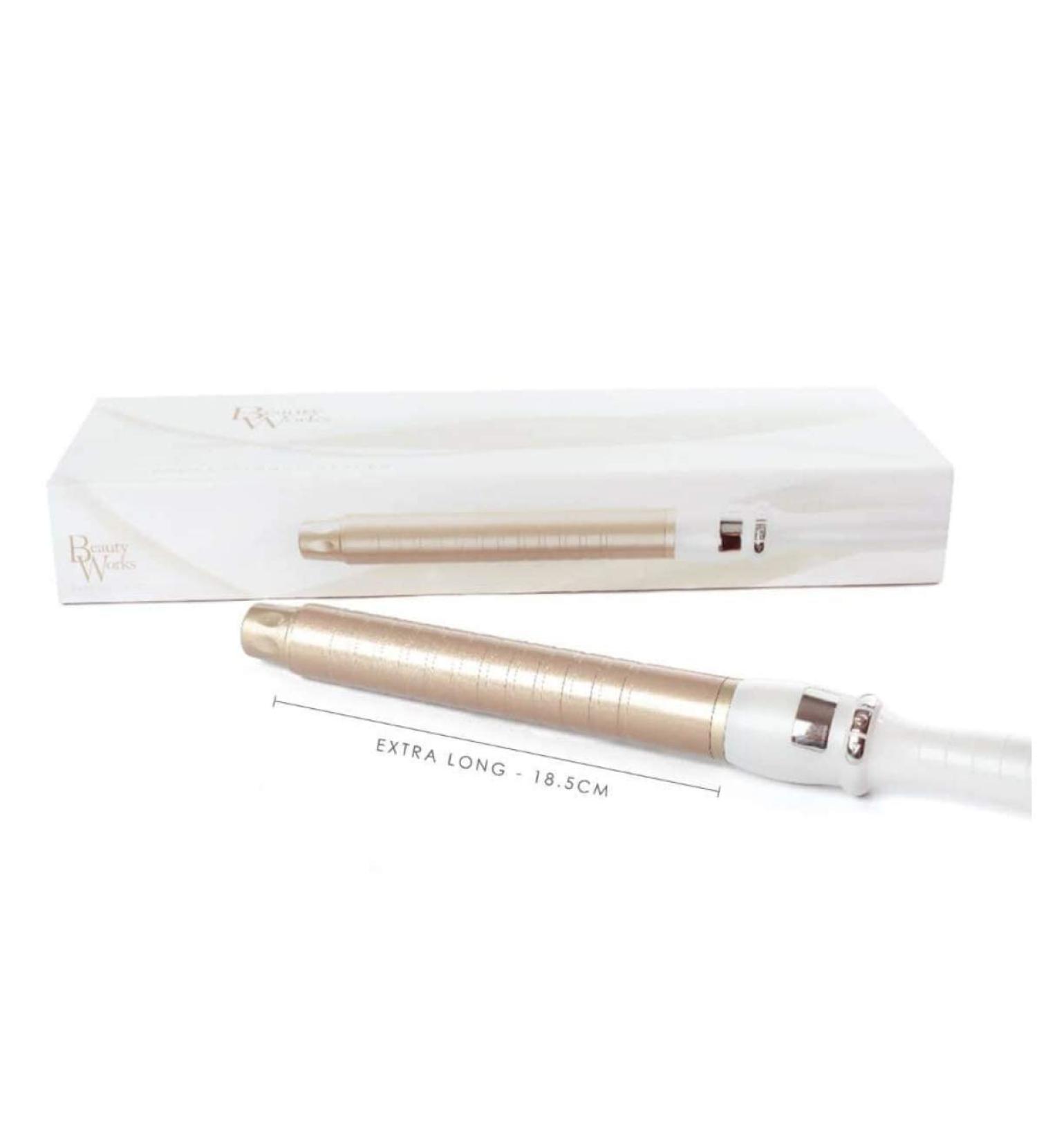 Beauty Works Soft Curl Ceramic Curling Wand - Extra Long Barrel for Professional Styling - Buy Online on GoSupps.com