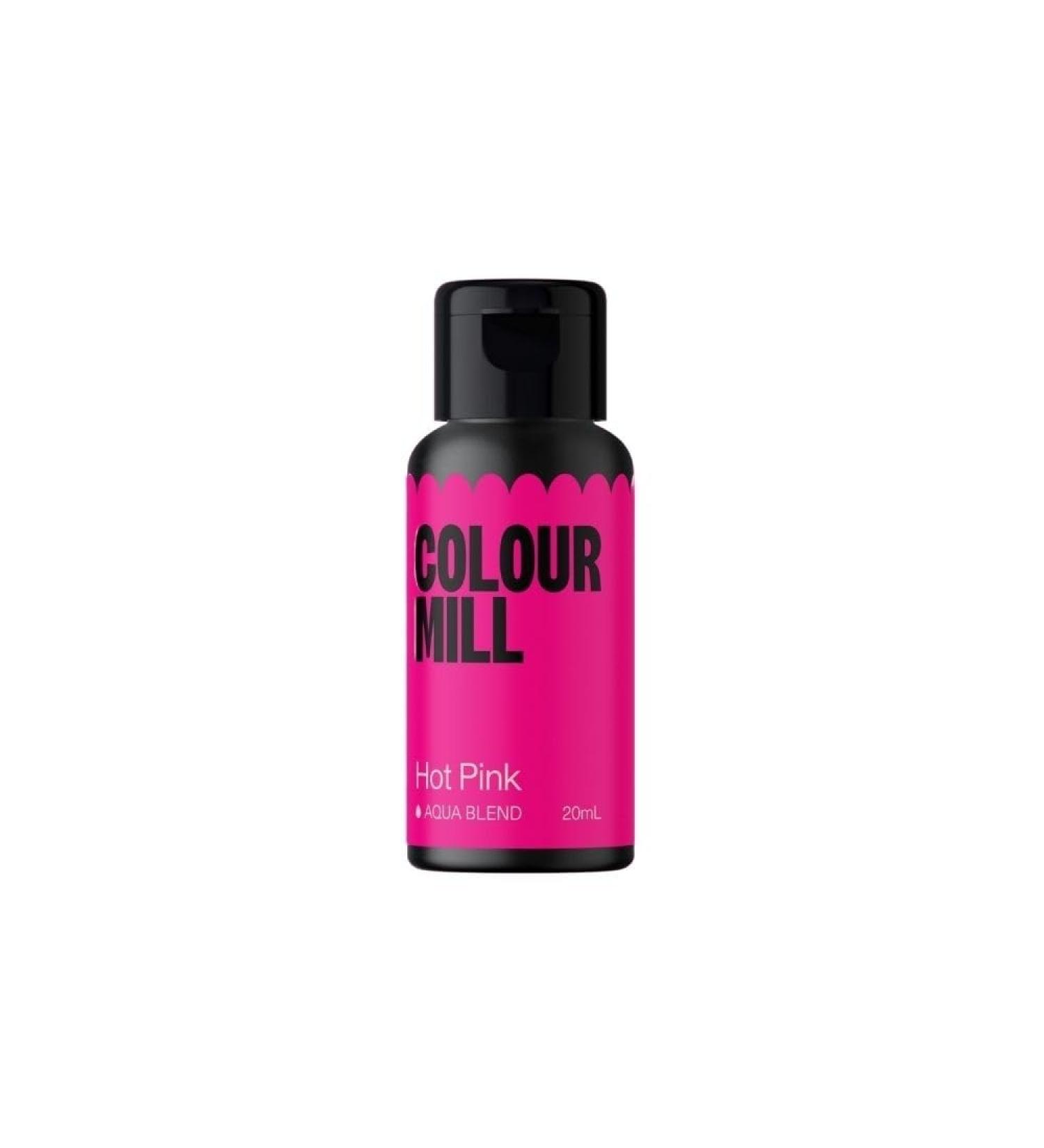 Colour Mill Food Colouring - Hot Pink - Water Based Food Colouring Liquid - 20ml - Ideal for Cake Baking and Decorating - Vegan Food Colouring - Gluten Free - Buy Online on GoSupps.com