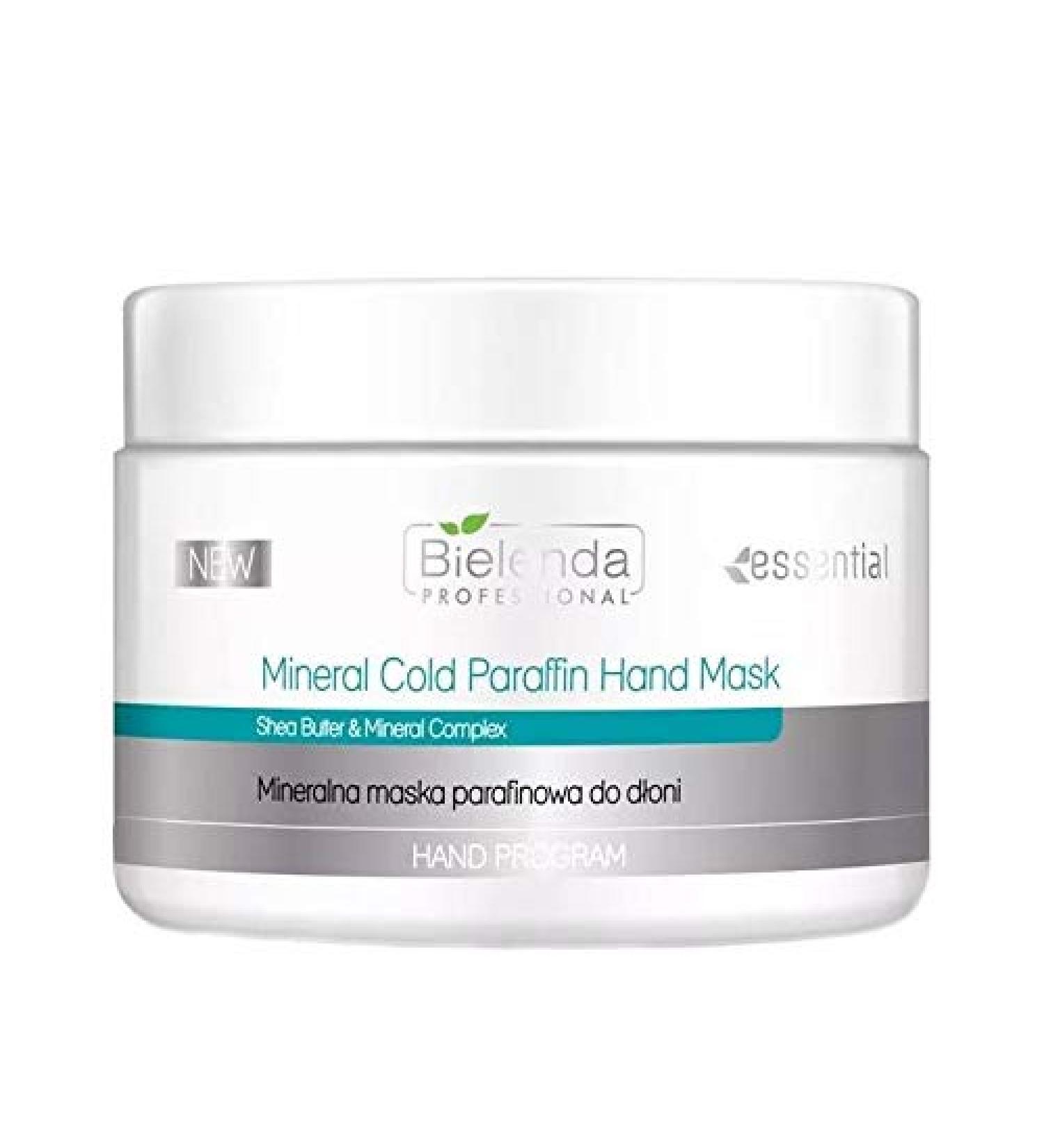 Bielenda Professional Mineral Cold Paraffin Hand Mask with Shea Butter and Mineral Complex 150g