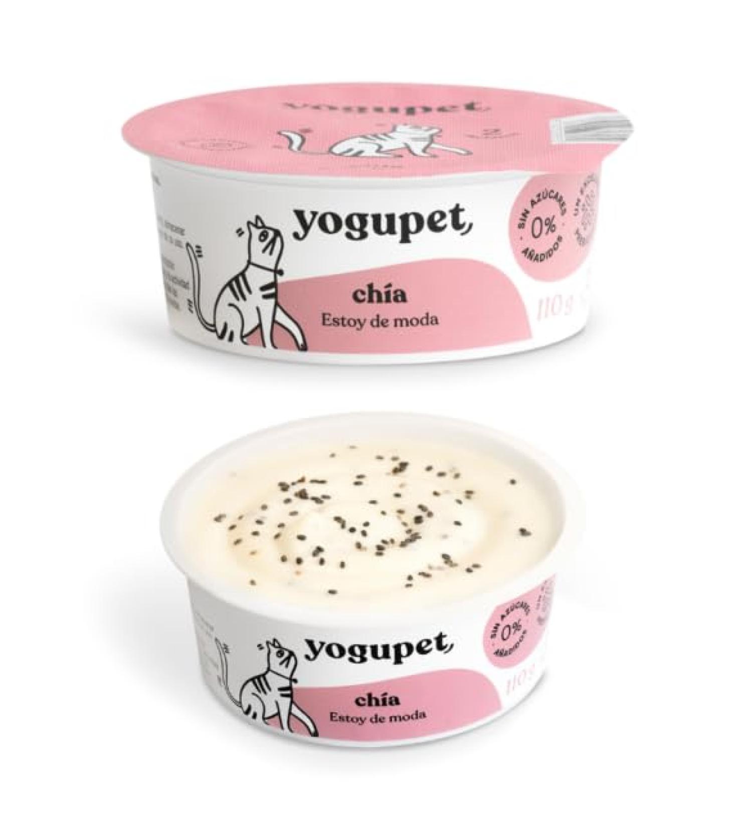 Yogupet Classic yoghurt honey cat 4 x 110 g