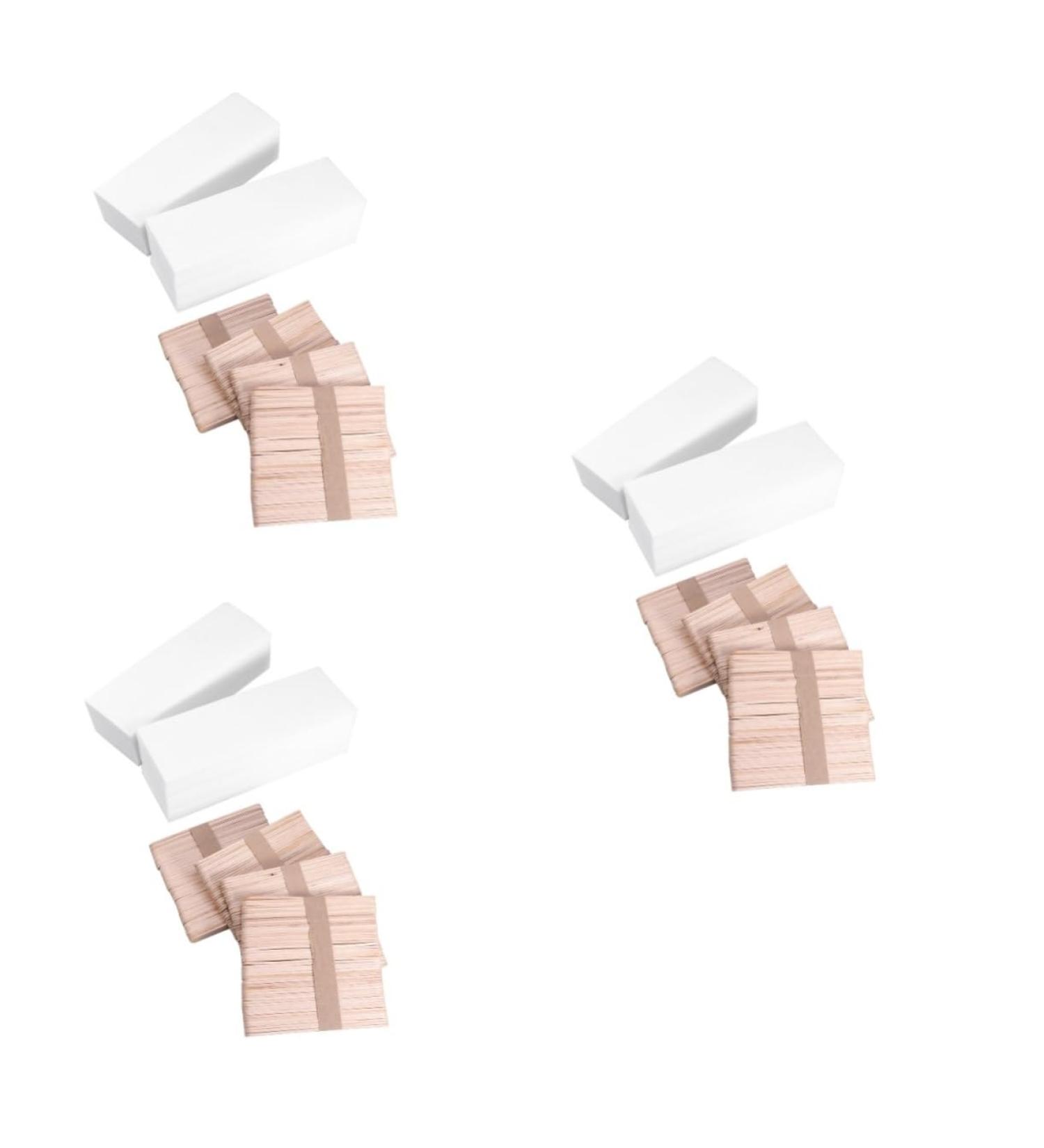 FRCOLOR 1200 STK Depilatory Strips - Wooden Wax Strips for Hair Removal | Strong Cotton Cleaning Cloth | International Shipping Available - Buy Online on GoSupps.com