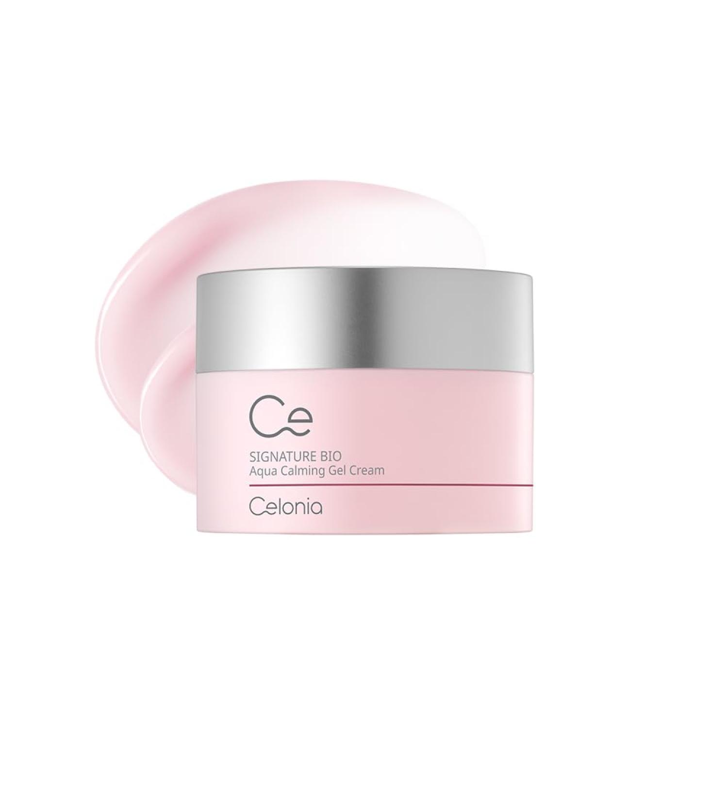 Celonia Signature Bio Aqua Calming Gel Cream Korean Luxury Anti-Aging Skincare Premium Bio Stem cell Skin Care Cooling Calming Soothing And Deep Hydrating Cream For Face 50ml - Buy Online on GoSupps.com