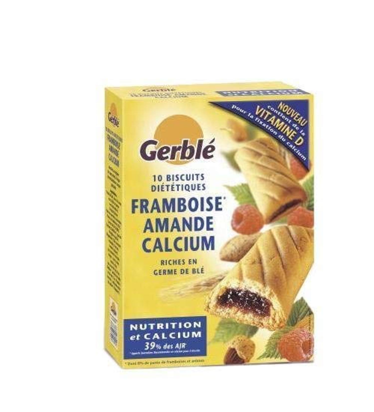 GERBLÉ - Raspberry Almond Filled 200G - Pack of 4 - free delivery