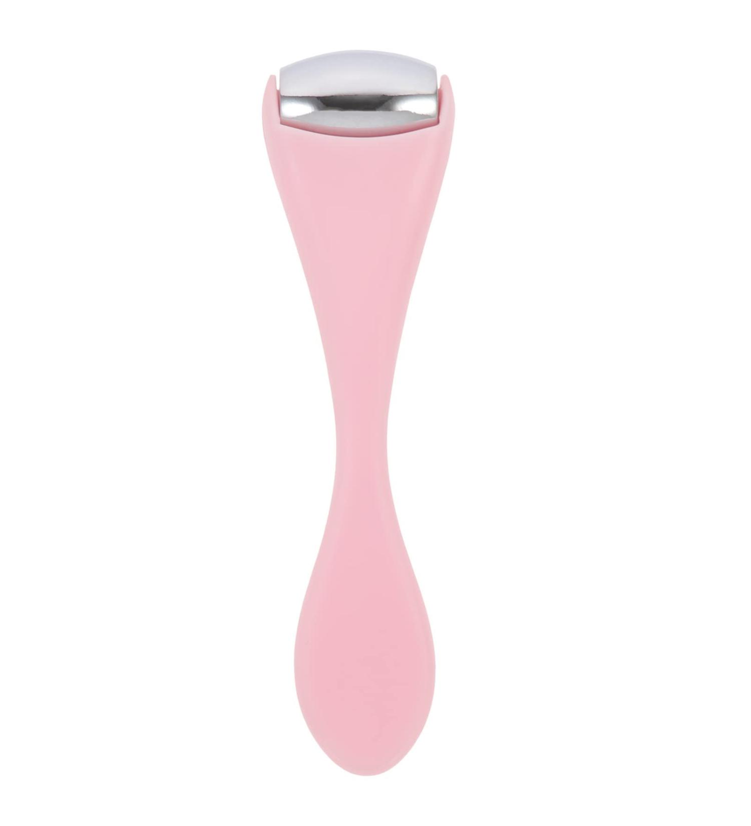 Beaupretty Eye Massage Roller & Cream Applicator | Combat Puffiness Dark Circles & Wrinkles - Pink - Buy Online on GoSupps.com