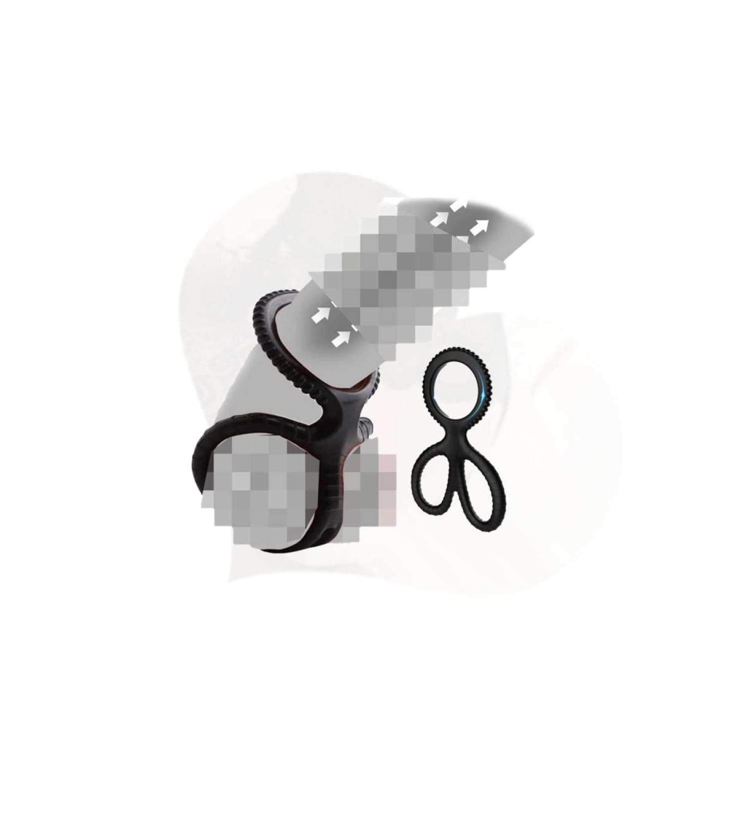 Buy Black Home Fitness Silicone Bands - Adjustable Comfortable & Durable for Relaxing Muscles | International Shipping Available - Buy Online on GoSupps.com