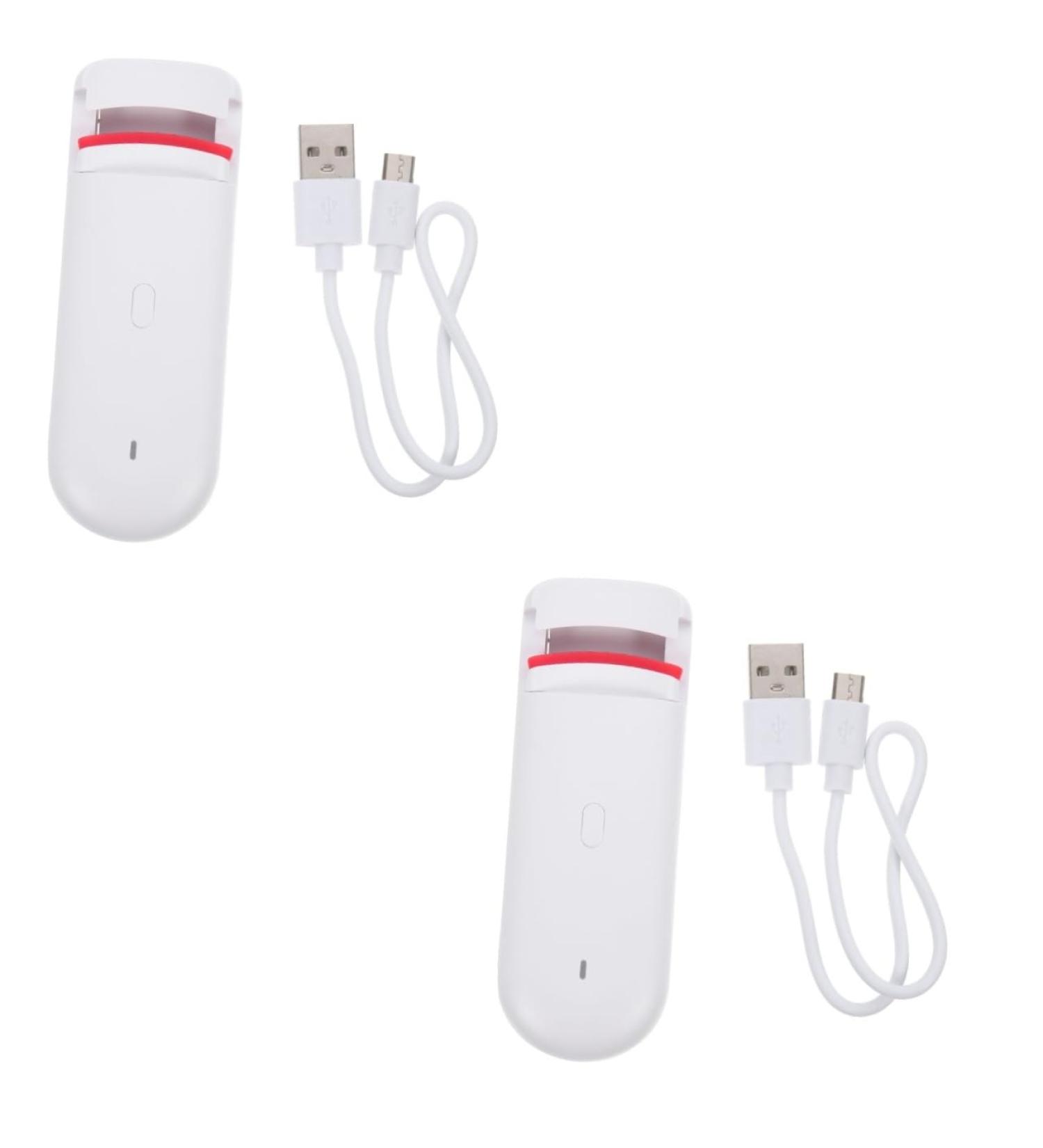 2pcs Electric Eyelash Curler Set | Precision & Mini Heated Lash Curlers for Women - Ultimate Eyelash Tool - Buy Online on GoSupps.com
