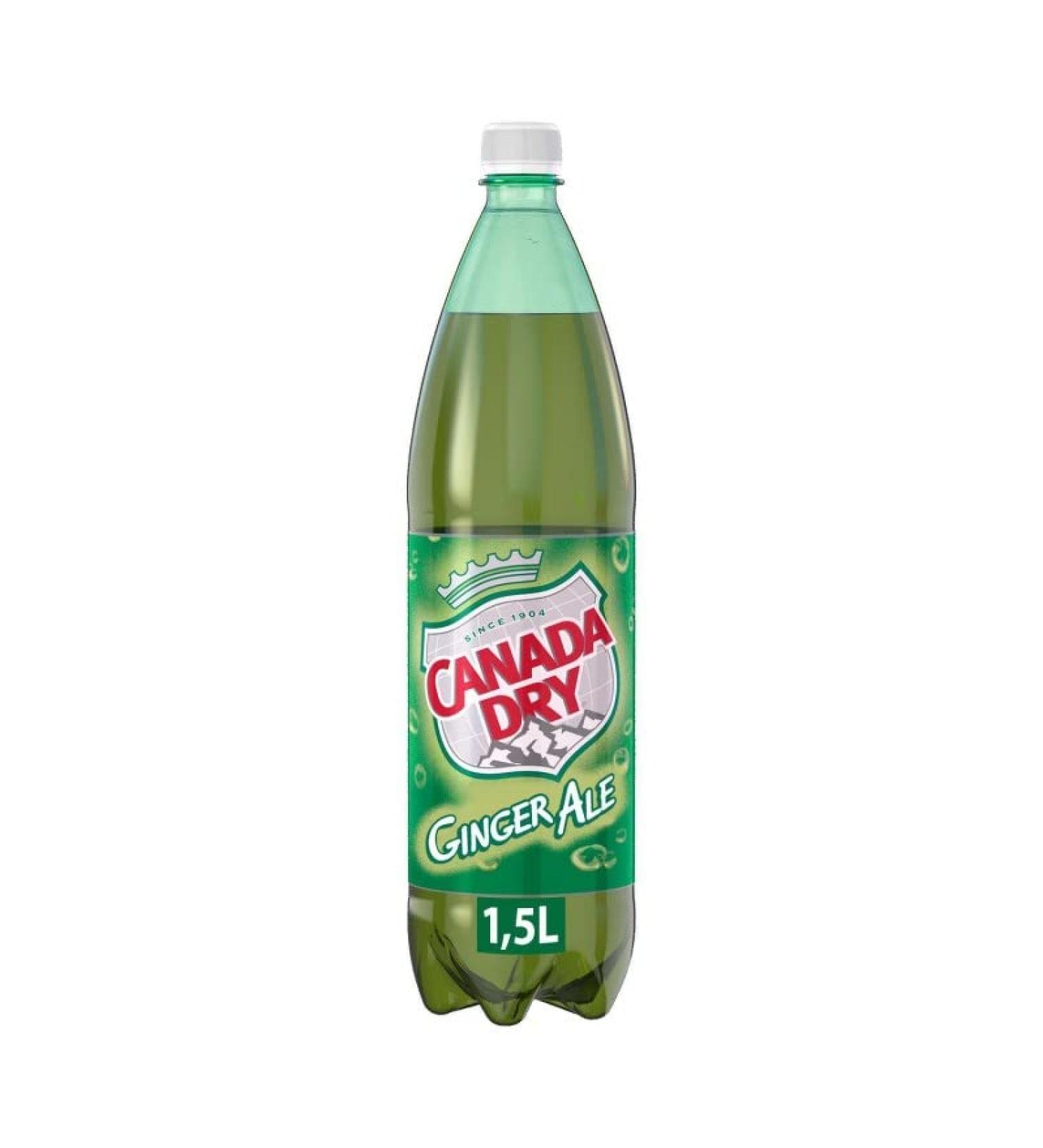 CANADA DRY - Ginger Ale 1L - Pack of 4 - Sold by the pack - Buy Online on GoSupps.com