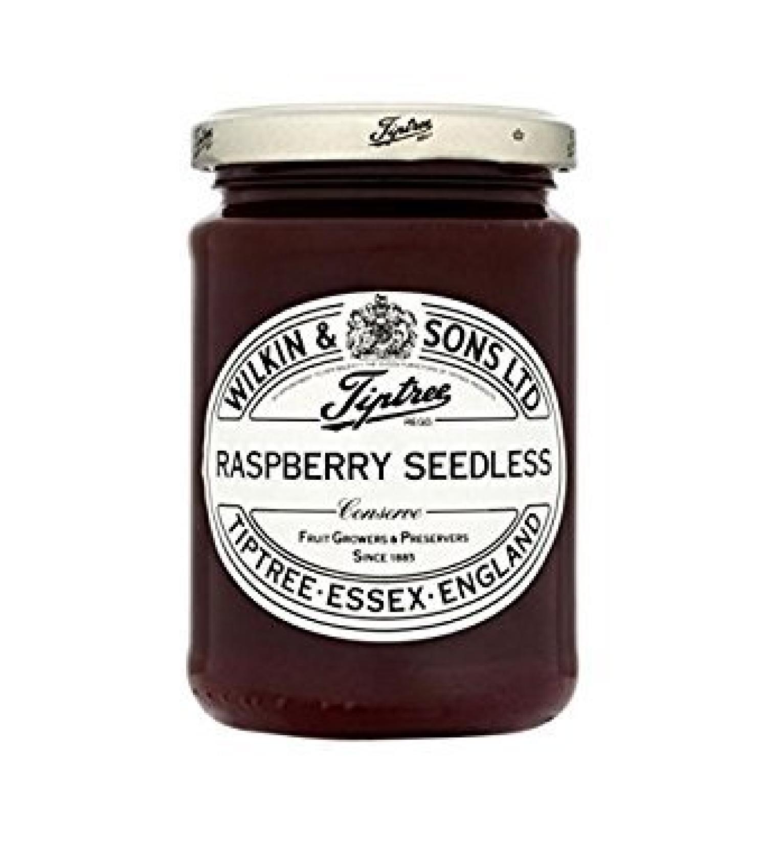 Tiptree Pack of 6 Tiptree Raspberry 340g storage containers