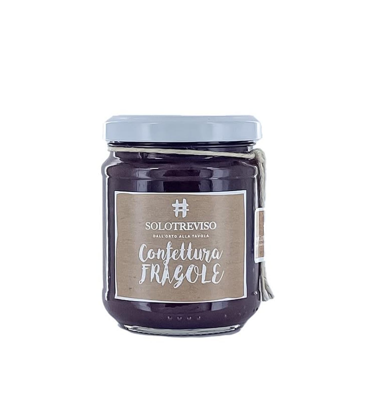 Il Tomolo Strawberry Jam - Artisanal - Made in Italy - High Fruit Quantity - 220g