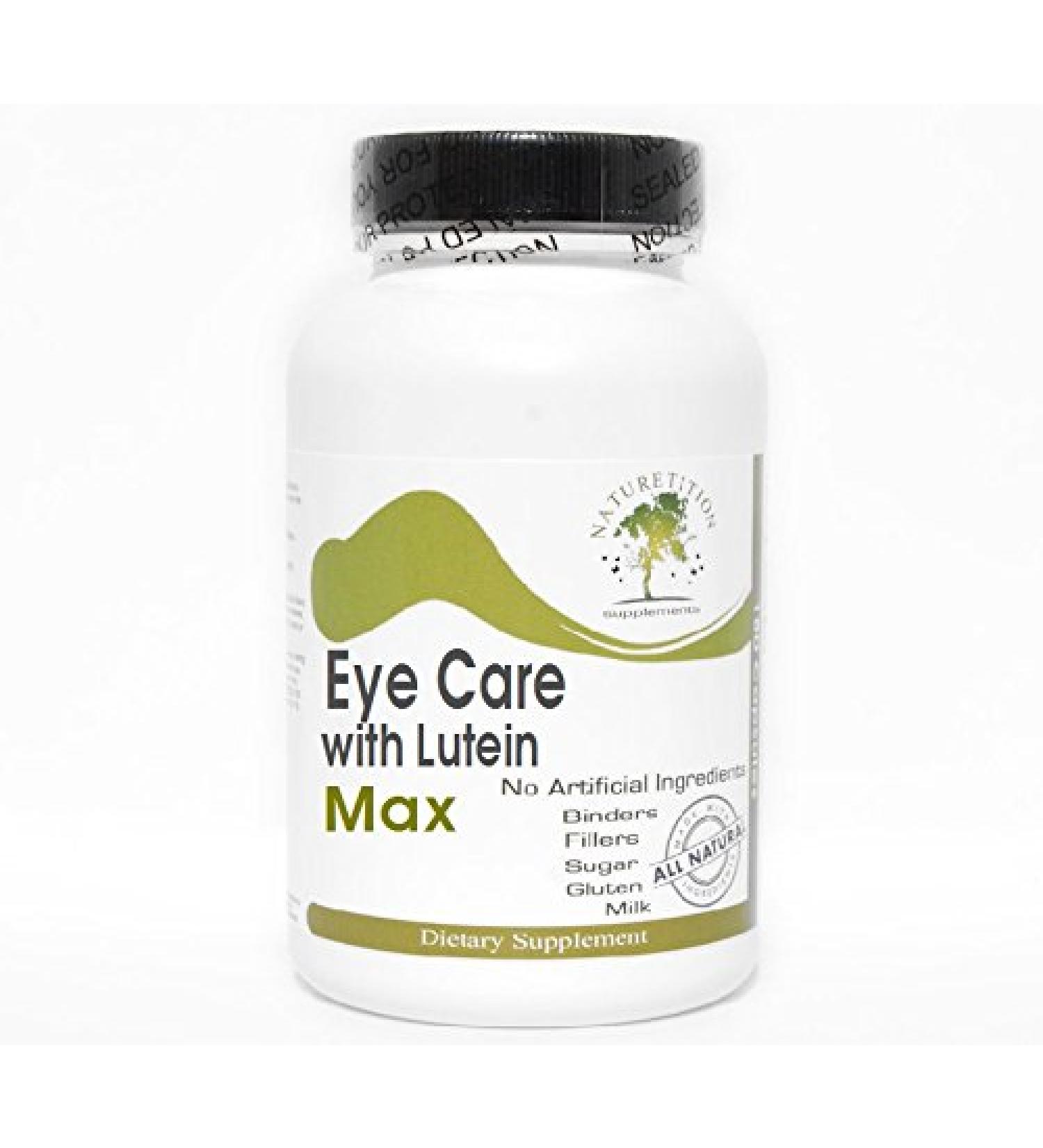 Eye Care with Lutein Max 180 Capsules - No Additives Naturetition Supplements