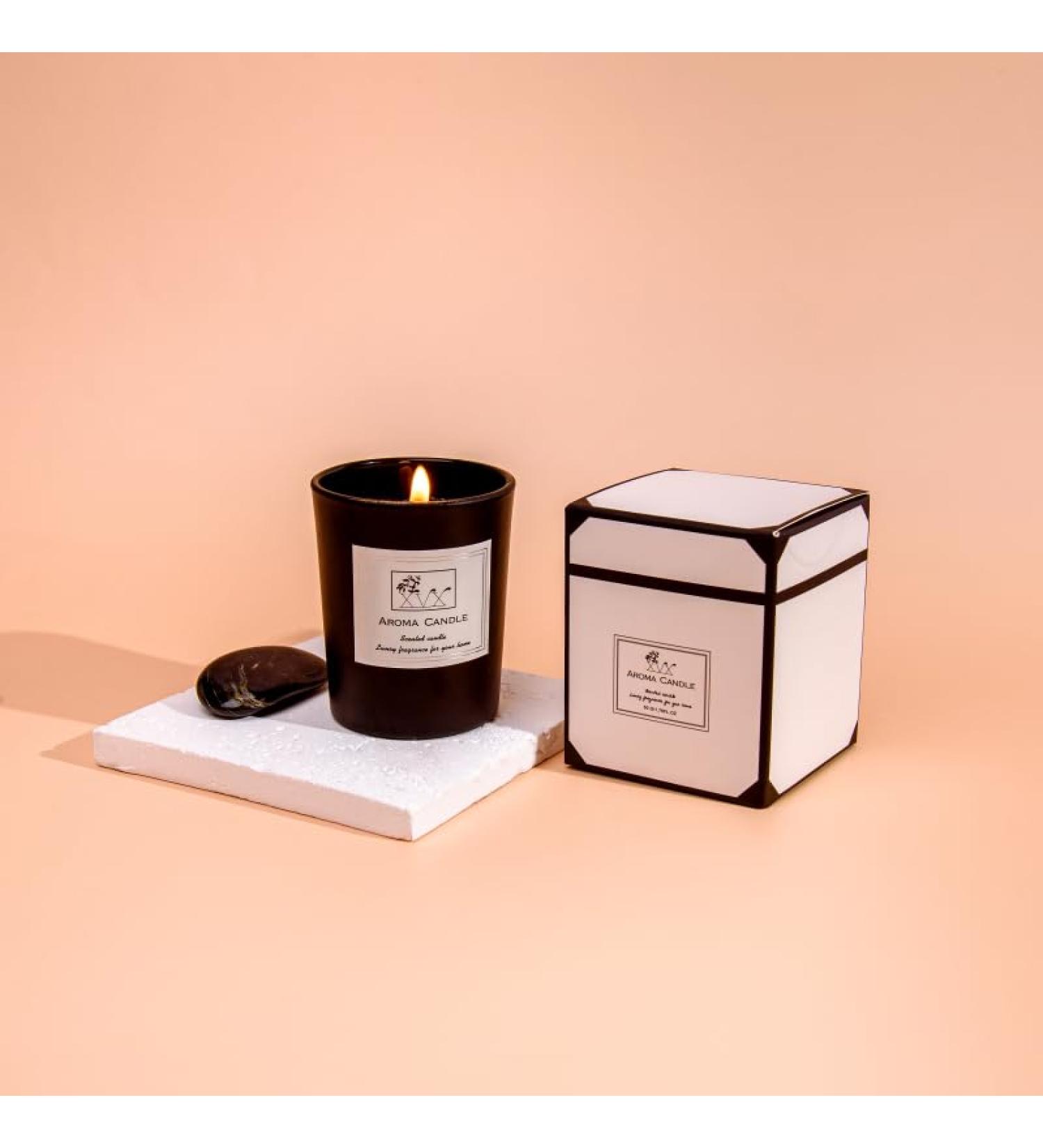 Aromatherapy Scented Candles - Endless Summer Black | Home Fragrance Deodorizer & Air Freshener | International Shipping - Buy Online on GoSupps.com