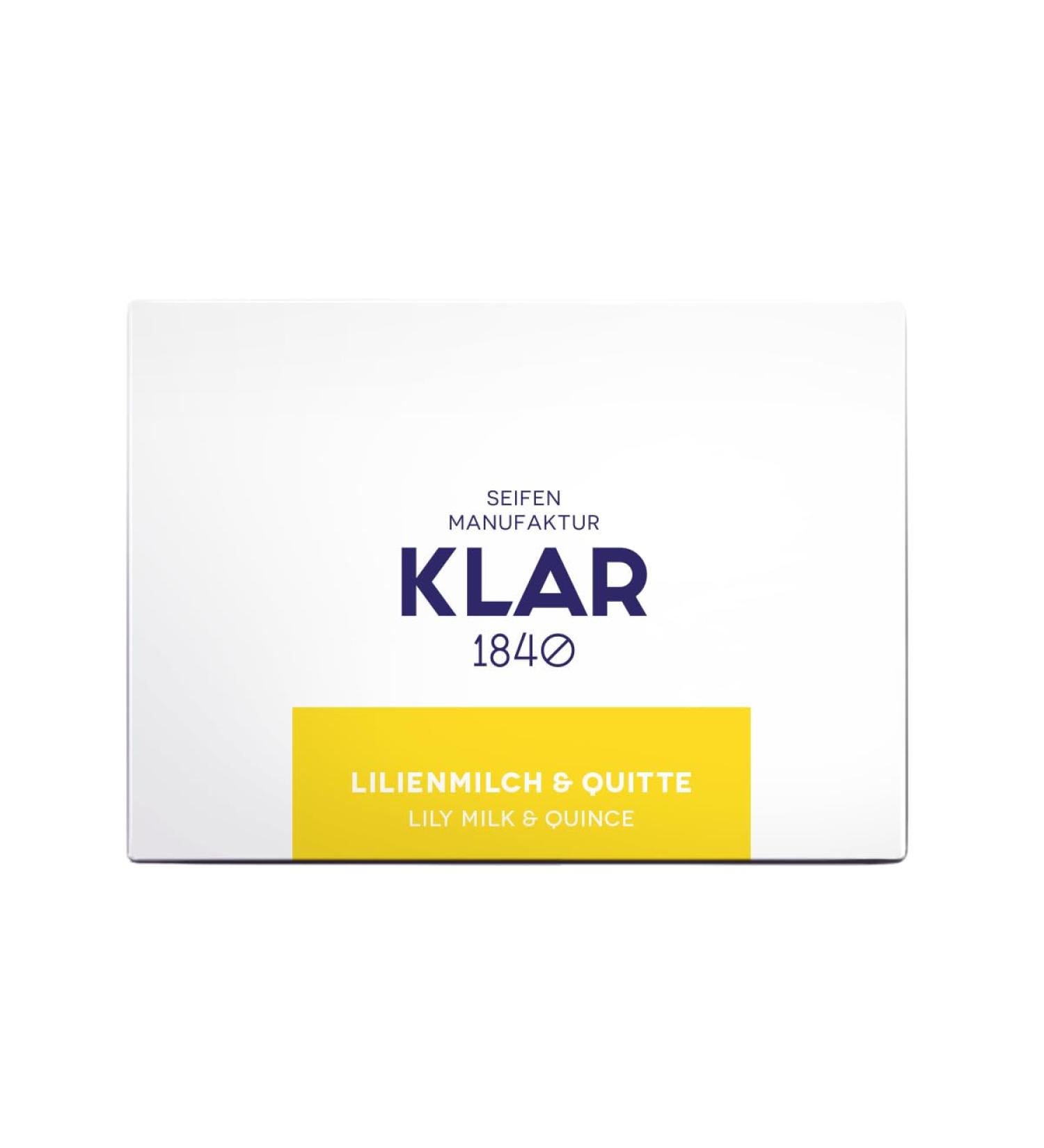 Clear soaps Klars exclusive soap lily milk & quince 135 g - Buy Online on GoSupps.com
