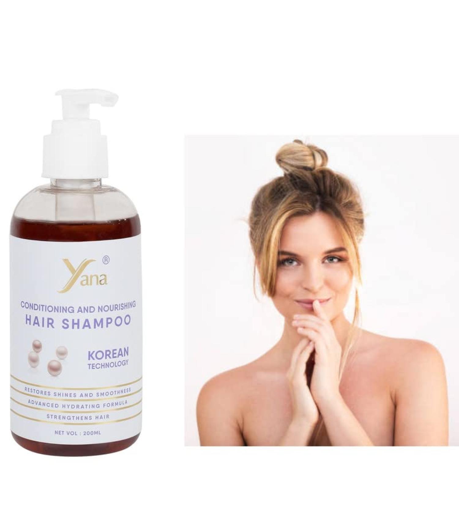  Yana Herbal Hair Fall Shampoo For Men With Conditioner By Korean Technology - Buy Online on GoSupps.com