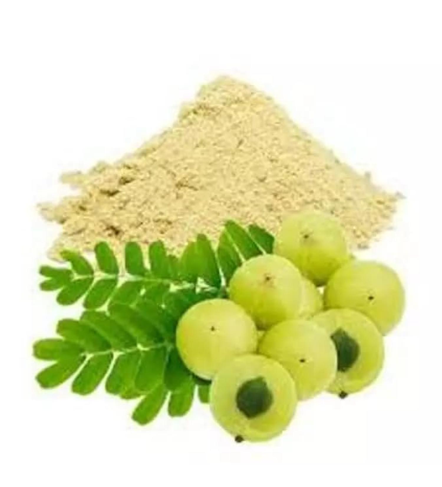 Onmexa Amla Powder 8 oz Pure Amalaki Powder Made from Amla Berry Pulp Seed-Free and Natural