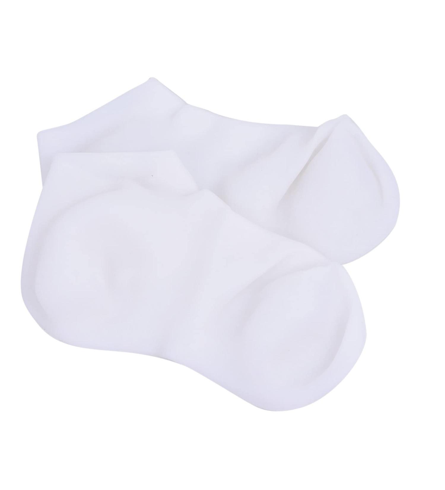 minkissy 1 Pair Protective Socks Feet Treatment Sock Socks for Cracked Heels Sanitary Disposal Bags Moisturizing Gel Socks Silicone Gel Socks Skin Heel Socks White Miss Sebs 19X12cm - Buy Online on GoSupps.com