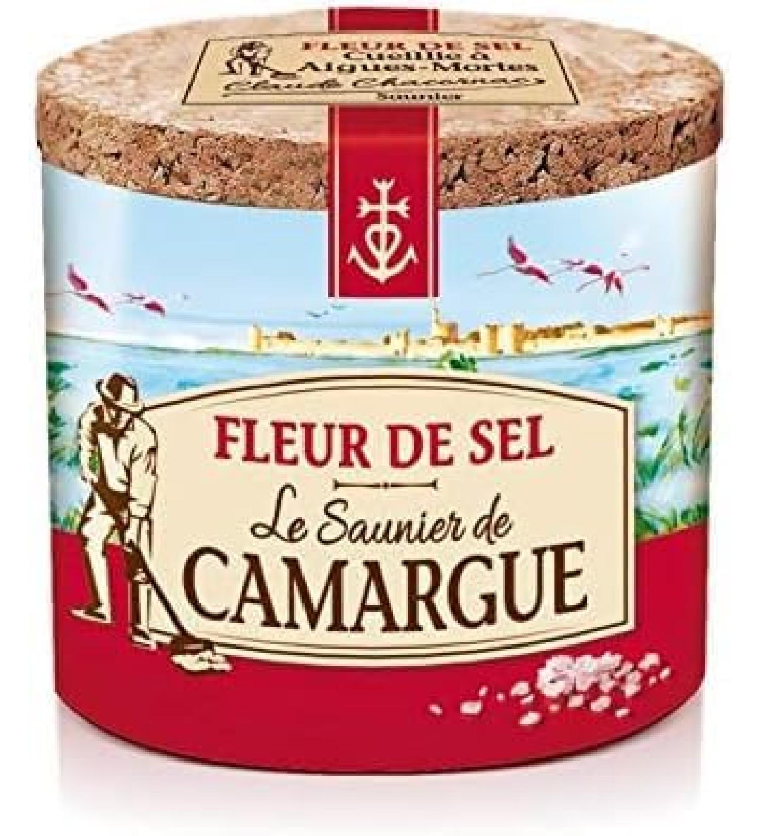 SAUNIER DE CAMARGUE - Fleur De Sel 125 G - (Pack of 4)