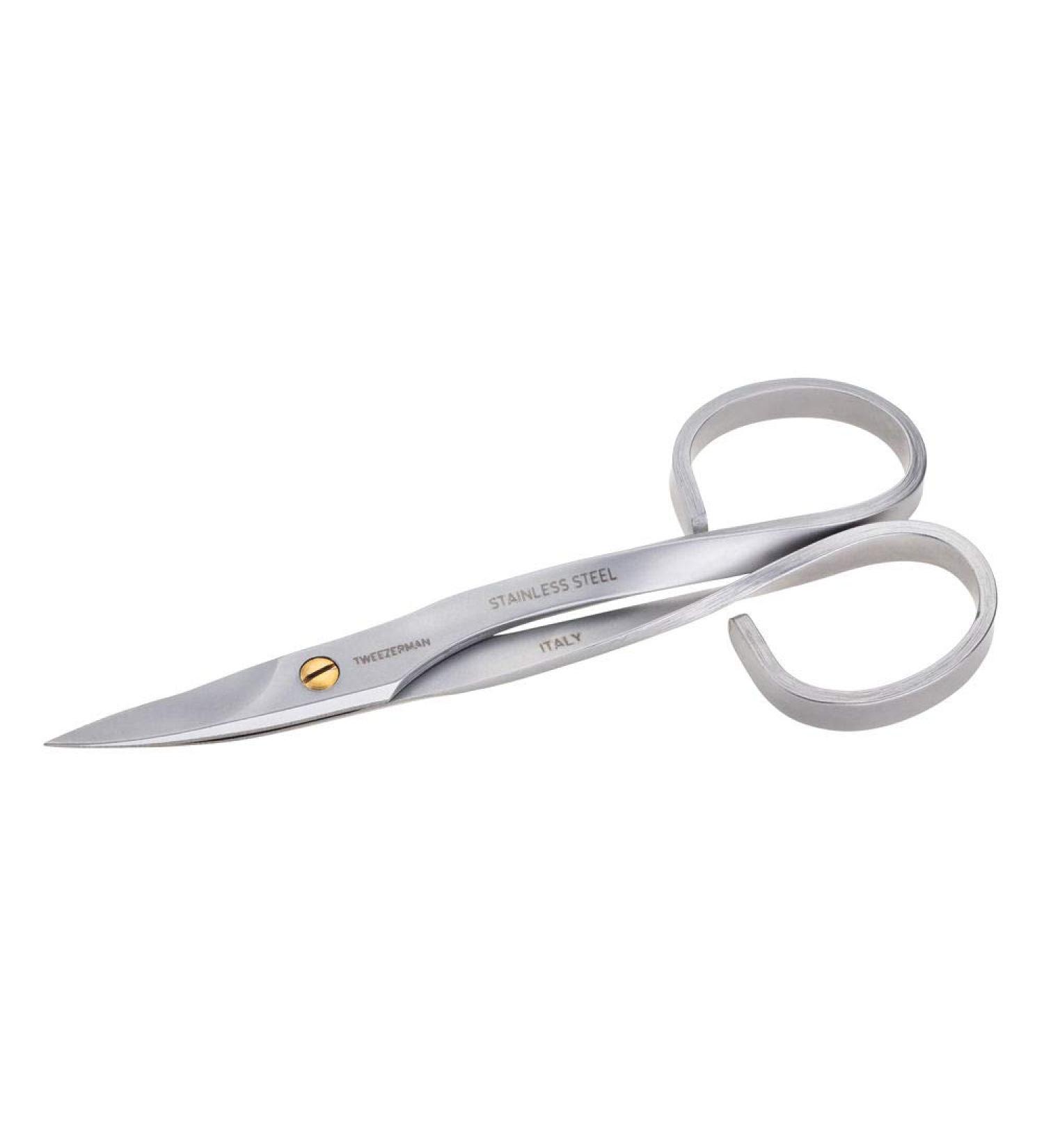Tweezerman Stainless Steel Nail Scissors - Precision Cuticle Trimming Tool - Buy Online on GoSupps.com