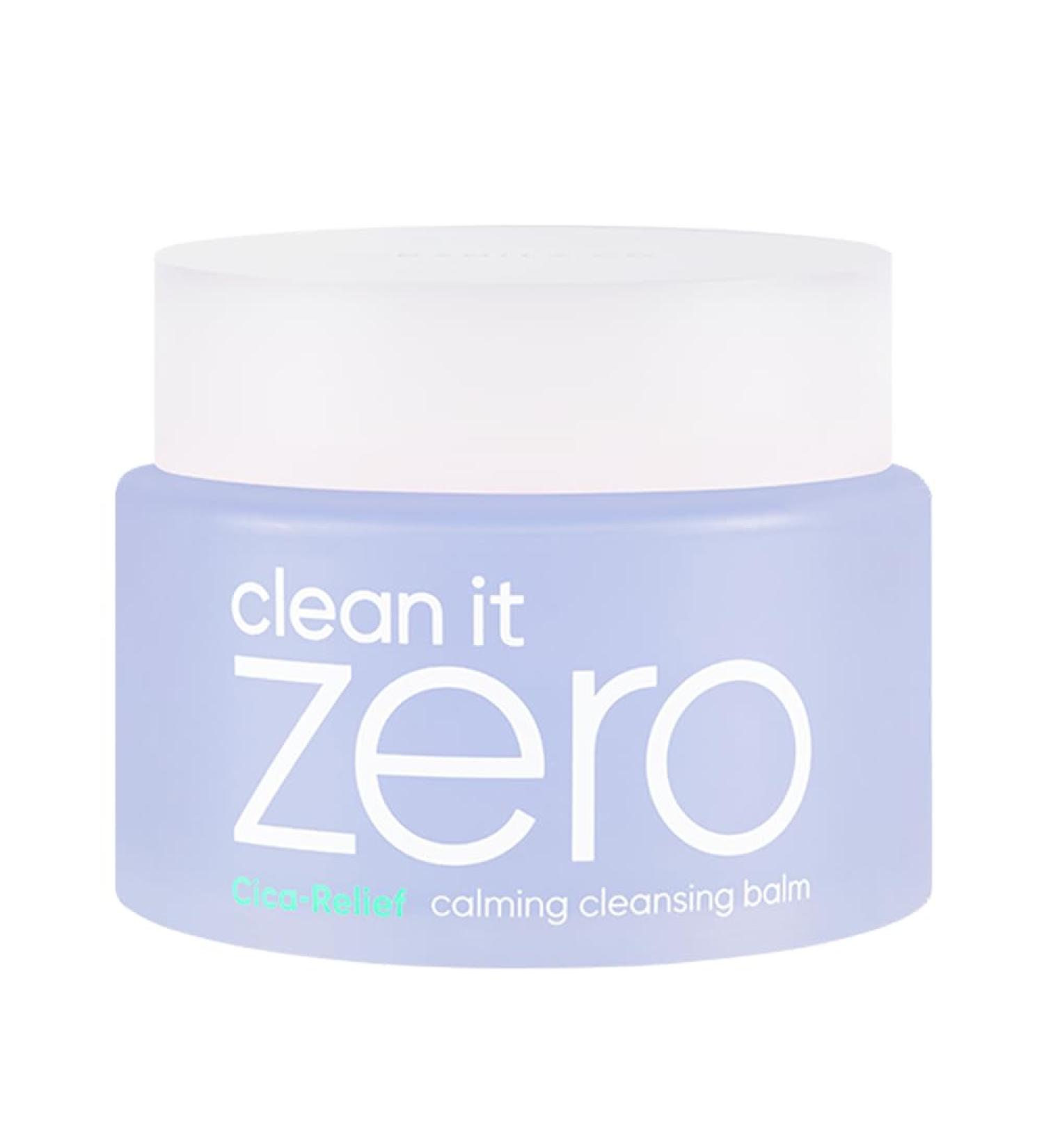 BANILA CO Clean It Zero Calming Cleansing Balm - Vegan Korean Makeup Remover for Sensitive Skin | 100ml with Centella Asiatica & Madecassoside - Buy Online on GoSupps.com