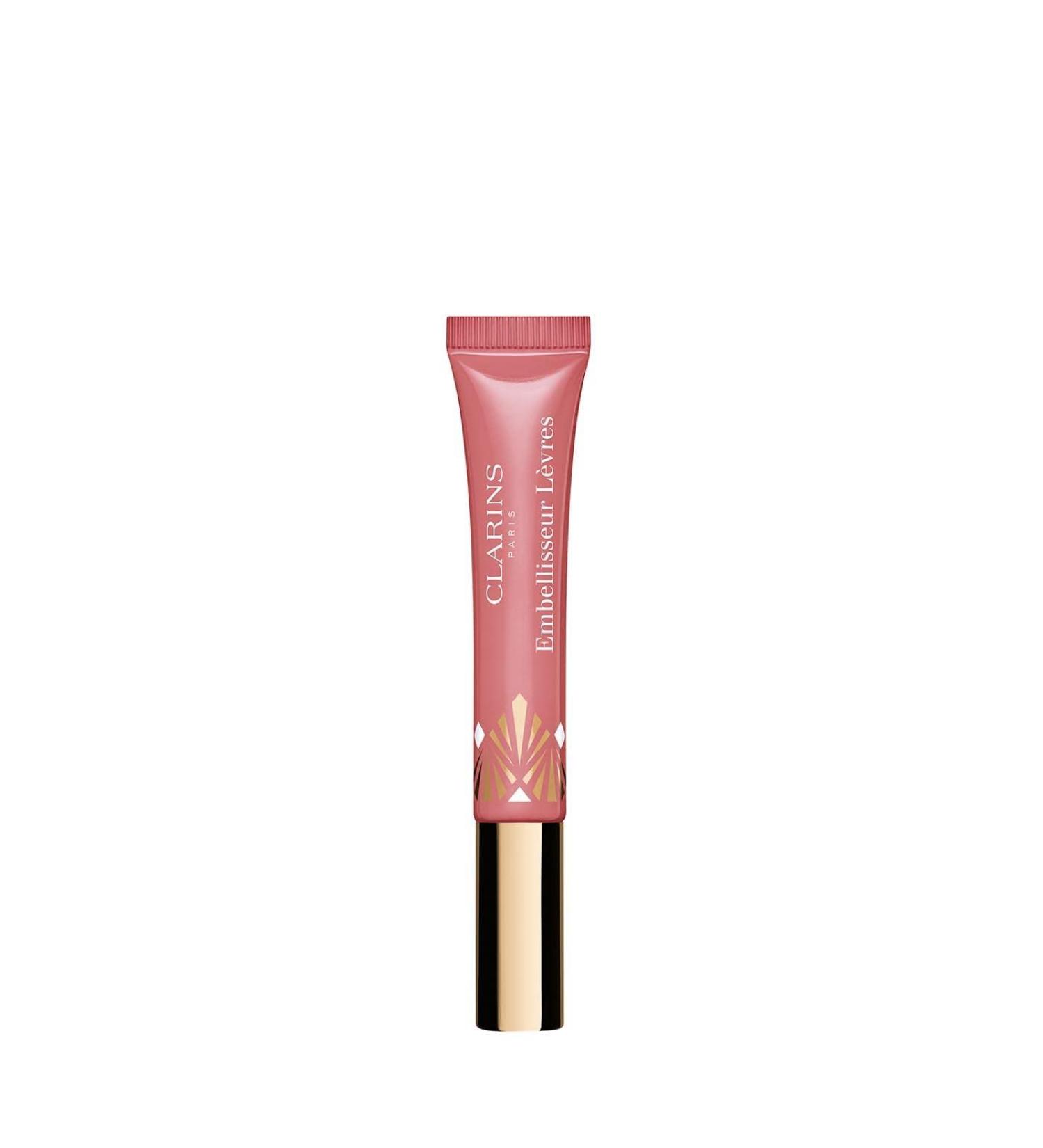 Clarins Natural Lip Perfector | Sheer Finish Lip Gloss | Instant 3D Shine | Nourishing  Hydrating  Softening and Lip Plumping | Contains Natural Plant Extracts With Skincare Benefits | 0.35 Oz 19 - Intense Smoky Rose